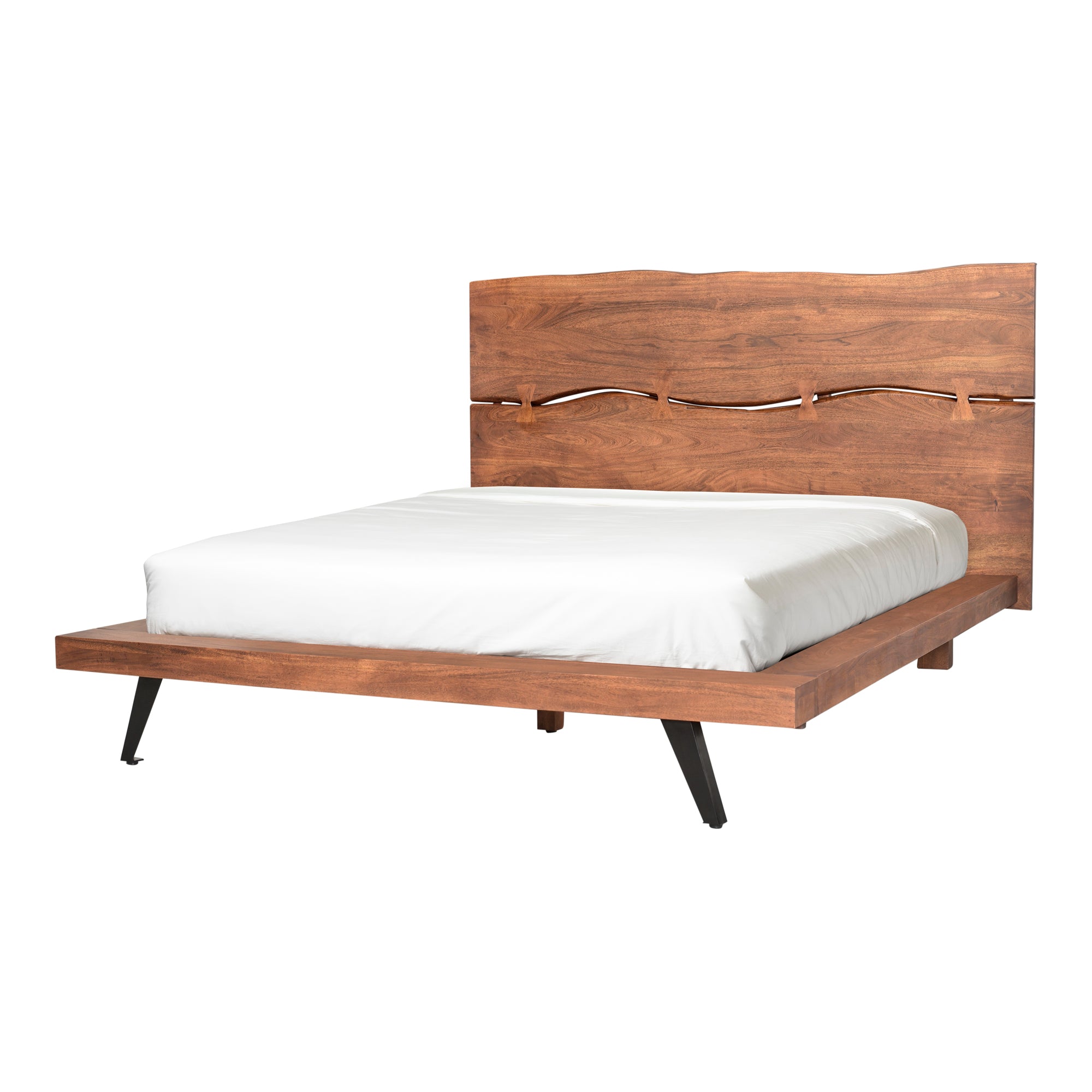 Madagascar Platform Bed Beds Moe's    Four Hands, Mid Century Modern Furniture, Old Bones Furniture Company, Old Bones Co, Modern Mid Century, Designer Furniture, Furniture Sale, Warehouse Furniture Sale, Madagascar Platform Bed Sale, https://www.oldbonesco.com/