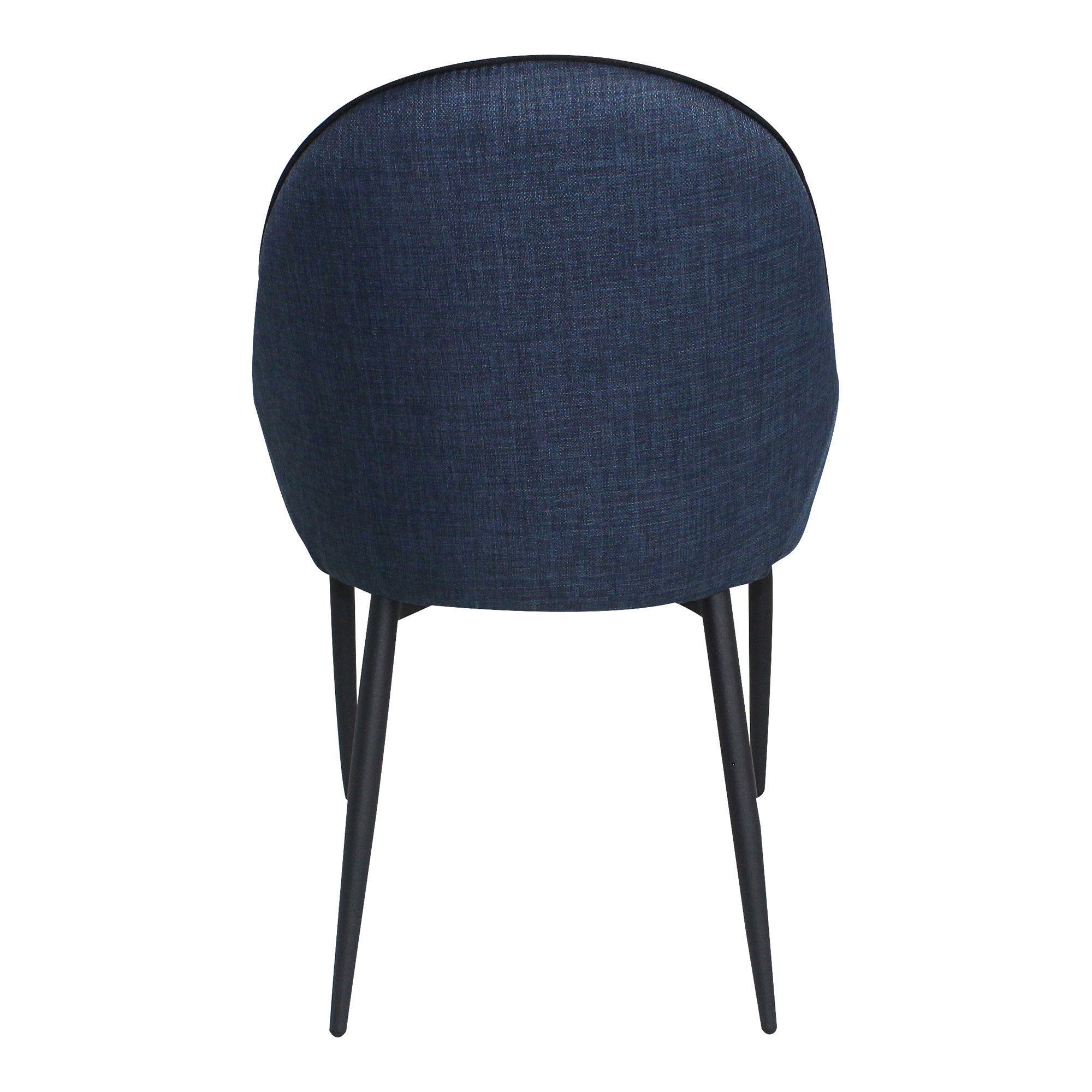 Lapis Dining Chair Dark Blue - Set of Two Dining Chair Moe's    Four Hands, Mid Century Modern Furniture, Old Bones Furniture Company, Old Bones Co, Modern Mid Century, Designer Furniture, Furniture Sale, Warehouse Furniture Sale, Lapis Dining Chair Dark Blue - Set of Two Sale, https://www.oldbonesco.com/