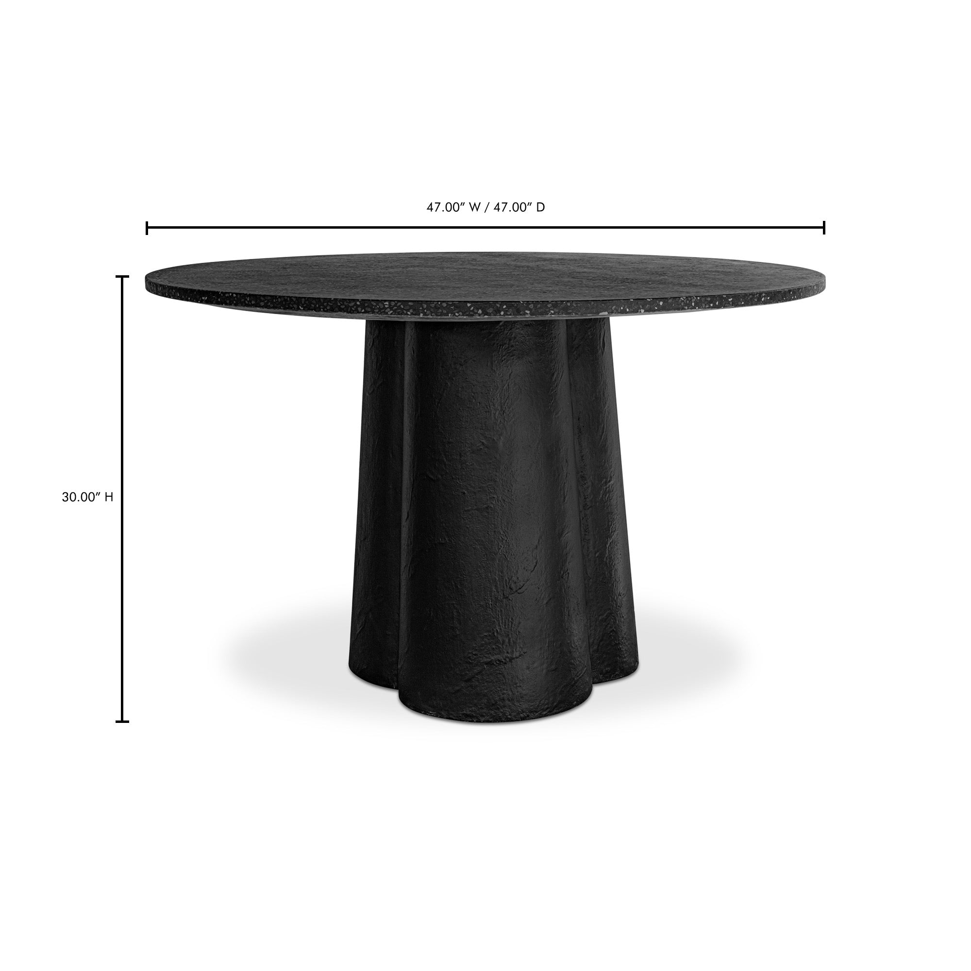 Mono Dining Table Black Dining Tables Moe's     Dining Tables,https://www.oldbonesco.com,Mid Century Furniture, Furniture Sale, Old Bones Co, Mid Century Sale, Four Hands Furniture, Sale,Gus, Sale,Perigold Mono Dining Table Black Dining Tables Sale, Perigold Sale Mono Dining Table Black,Mono Dining Table Black Lulu and Georgia,Burke Decor Sale Mono Dining Table Black, open box furniture,Open Box Mono Dining Table Black