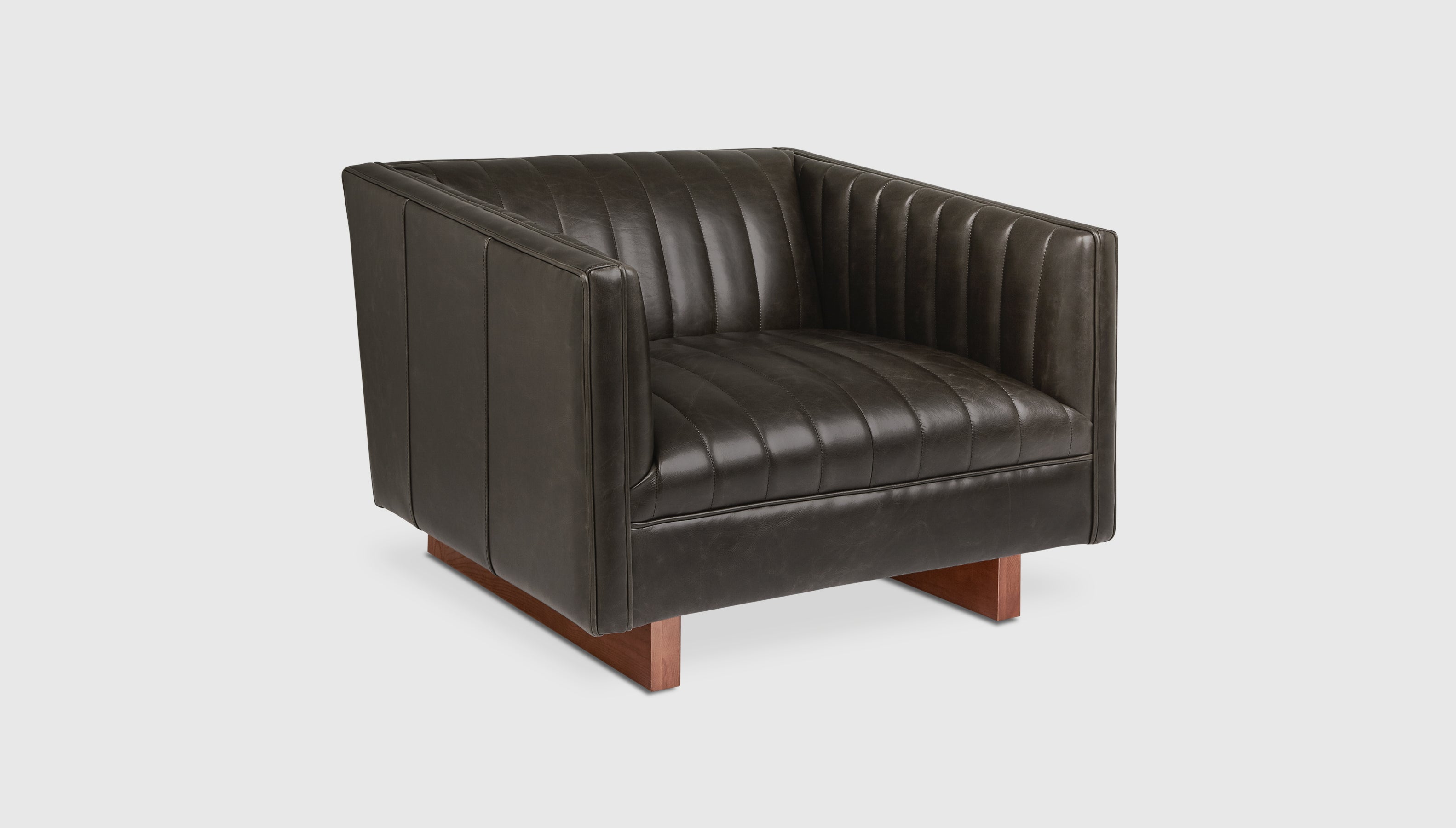 Wallace Chair Saddle Black LeatherChair Gus*  Saddle Black Leather   Four Hands, Mid Century Modern Furniture, Old Bones Furniture Company, Old Bones Co, Modern Mid Century, Designer Furniture, https://www.oldbonesco.com/