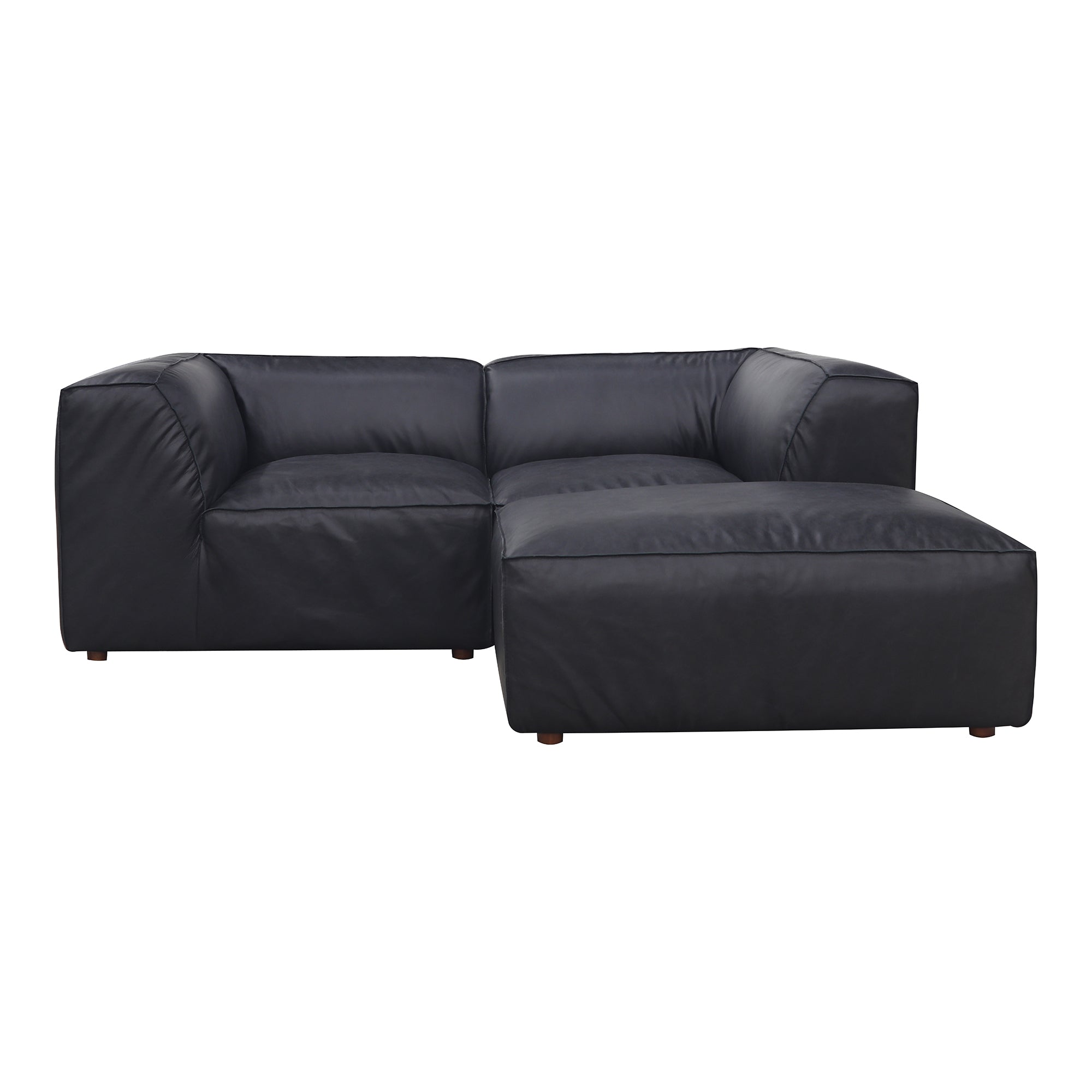 Form Nook Modular Sectional Vantage BlackModular Sectionals Moe's Vantage Black   Four Hands, Mid Century Modern Furniture, Old Bones Furniture Company, Old Bones Co, Modern Mid Century, Designer Furniture, Furniture Sale, Warehouse Furniture Sale, Form Nook Modular Sectional Sale, https://www.oldbonesco.com/