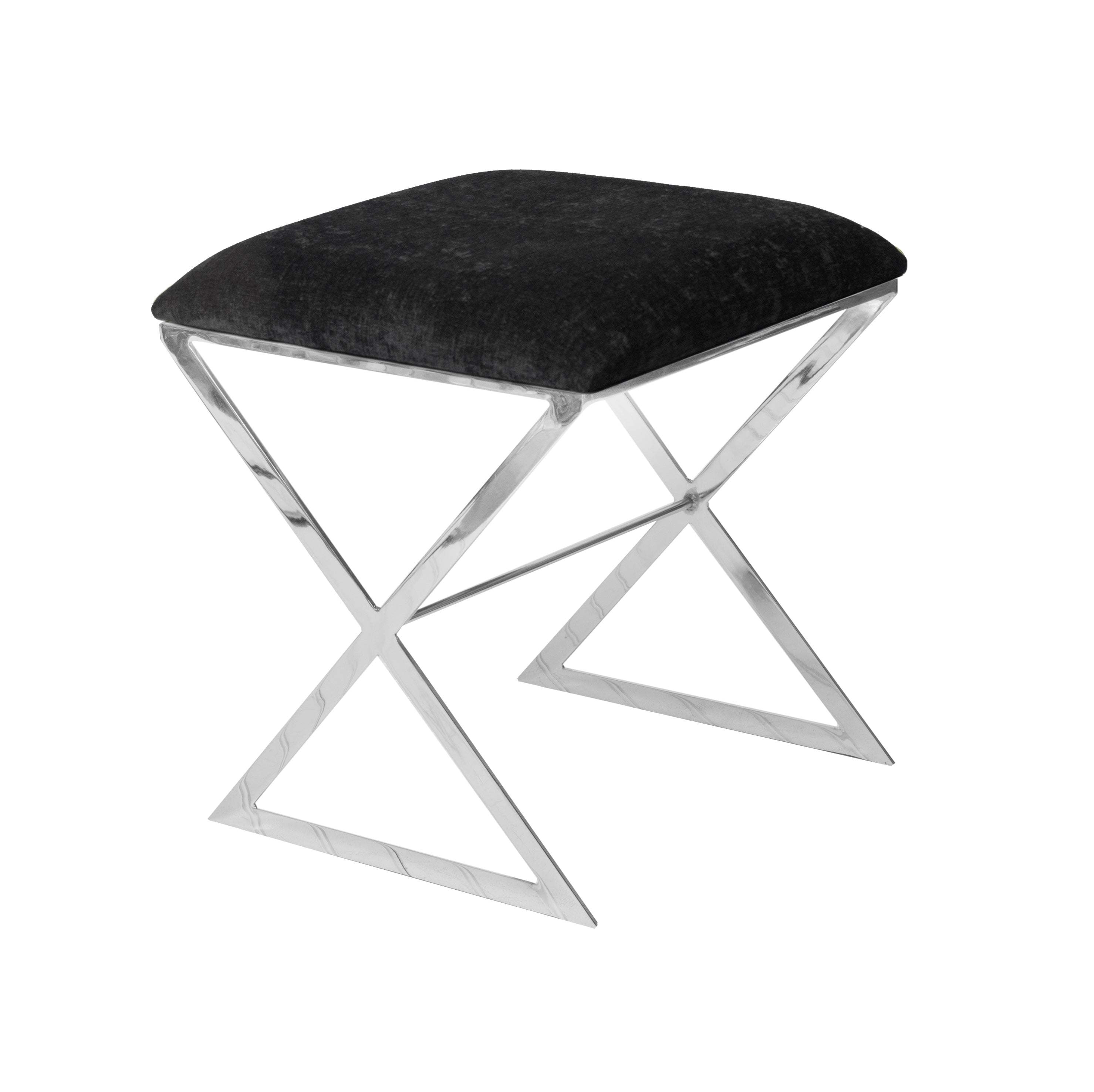 X Side Stool Ottomans & Stools Worlds Away Nickel Black , Black Friday Sale Worlds Away Furniture Sale, Old Bones Co, Mid Century Furniture Sale, Four Hands Furniture, Black Friday Sale X Side Stool,Gus Sale, Perigold X Side Stool Ottomans & Stools Black Friday Sale , Perigold Sale X Side Stool,X Side Stool Lulu and Georgia, Burke Decor Sale X Side Stool, www.oldbonesco.com