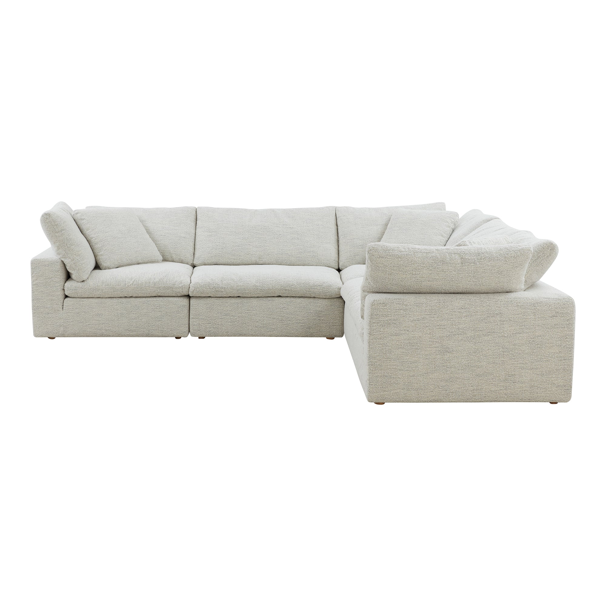 Clay Classic L Modular Sectional Sectional Sofa Moe's    Four Hands, Mid Century Modern Furniture, Old Bones Furniture Company, Old Bones Co, Modern Mid Century, Designer Furniture, Furniture Sale, Warehouse Furniture Sale, Clay Classic L Modular Sectional Sale, https://www.oldbonesco.com/