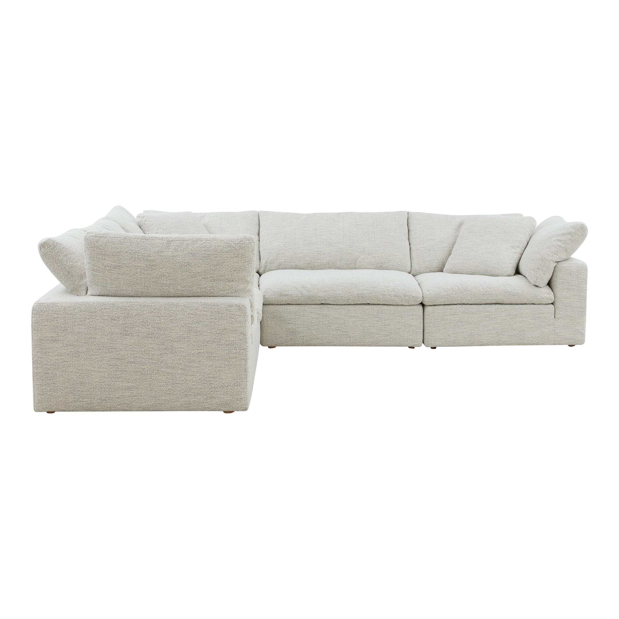 Clay Classic L Modular Sectional Sectional Sofa Moe's    Four Hands, Mid Century Modern Furniture, Old Bones Furniture Company, Old Bones Co, Modern Mid Century, Designer Furniture, Furniture Sale, Warehouse Furniture Sale, Clay Classic L Modular Sectional Sale, https://www.oldbonesco.com/