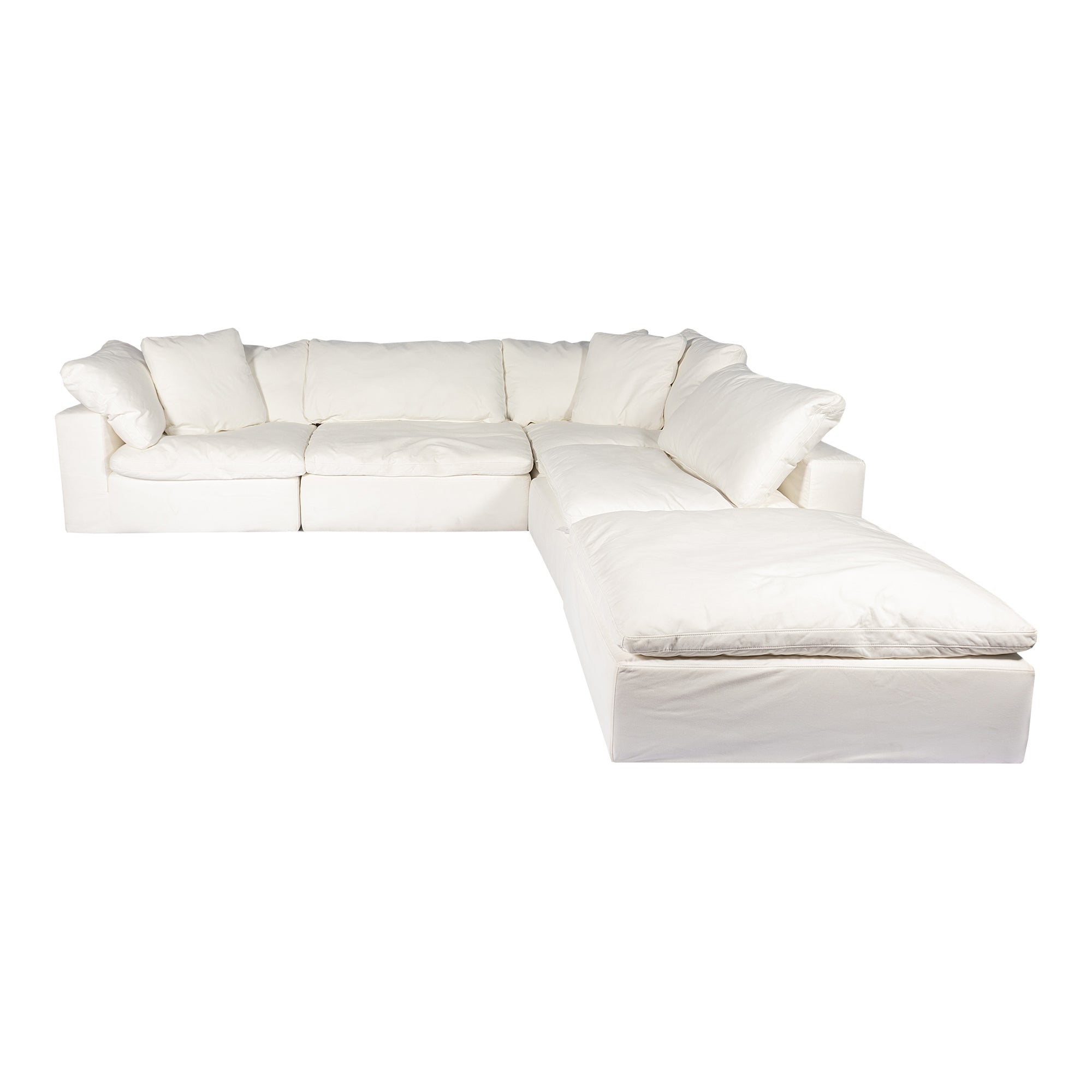 Clay Dream Modular Sectional WhiteSectional Moe's White   Four Hands, Mid Century Modern Furniture, Old Bones Furniture Company, Old Bones Co, Modern Mid Century, Designer Furniture, Furniture Sale, Warehouse Furniture Sale, Clay Dream Modular Sectional Sale, https://www.oldbonesco.com/