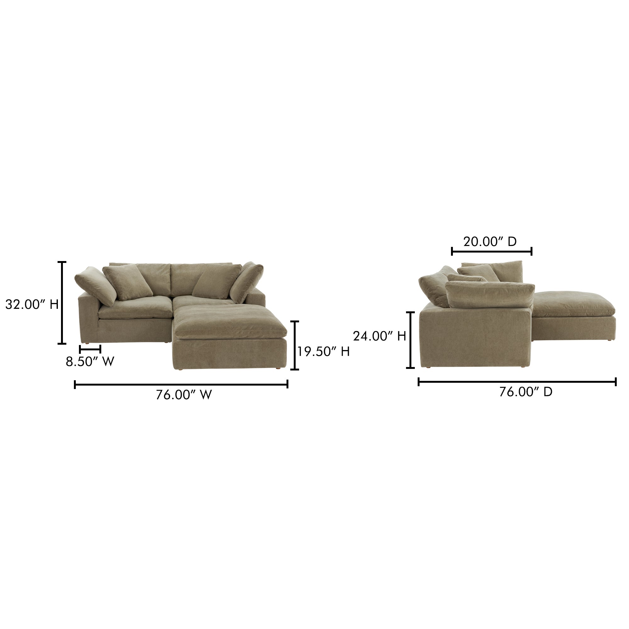 Terra Nook Modular Sectional Modular Sectionals Moe's    Four Hands, Mid Century Modern Furniture, Old Bones Furniture Company, Old Bones Co, Modern Mid Century, Designer Furniture, Furniture Sale, Warehouse Furniture Sale, Terra Nook Modular Sectional Sale, https://www.oldbonesco.com/