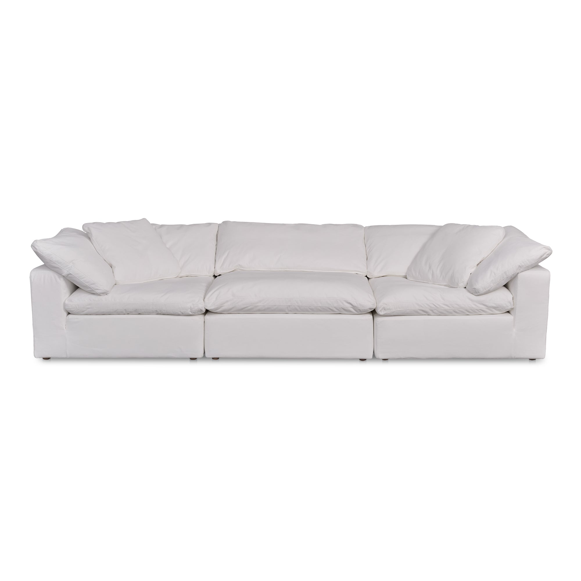 Clay Modular Sofa Performance Fabric WhiteSectionals Moe's White   Four Hands, Mid Century Modern Furniture, Old Bones Furniture Company, Old Bones Co, Modern Mid Century, Designer Furniture, Furniture Sale, Warehouse Furniture Sale, Clay Modular Sofa Performance Fabric Sale, https://www.oldbonesco.com/