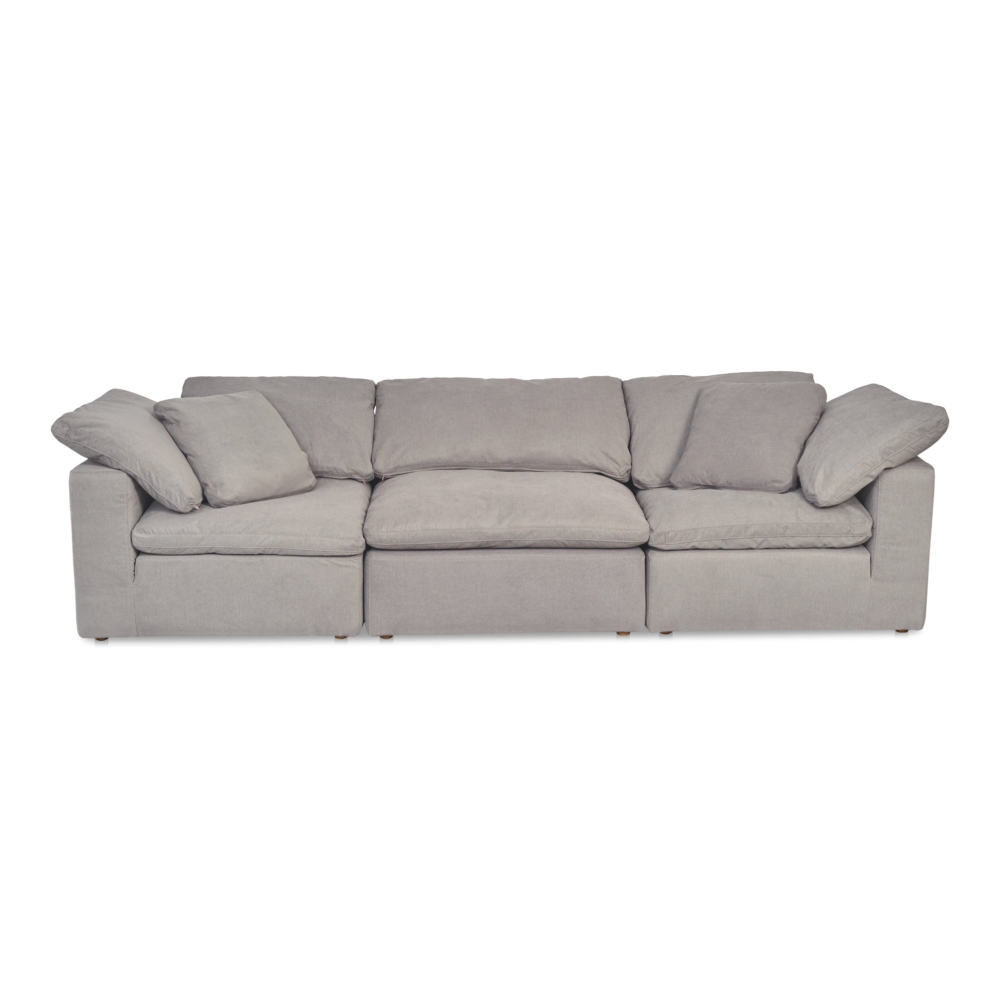 Clay Modular Sofa Performance Fabric Light GreySectionals Moe's Light Grey   Four Hands, Mid Century Modern Furniture, Old Bones Furniture Company, Old Bones Co, Modern Mid Century, Designer Furniture, Furniture Sale, Warehouse Furniture Sale, Clay Modular Sofa Performance Fabric Sale, https://www.oldbonesco.com/