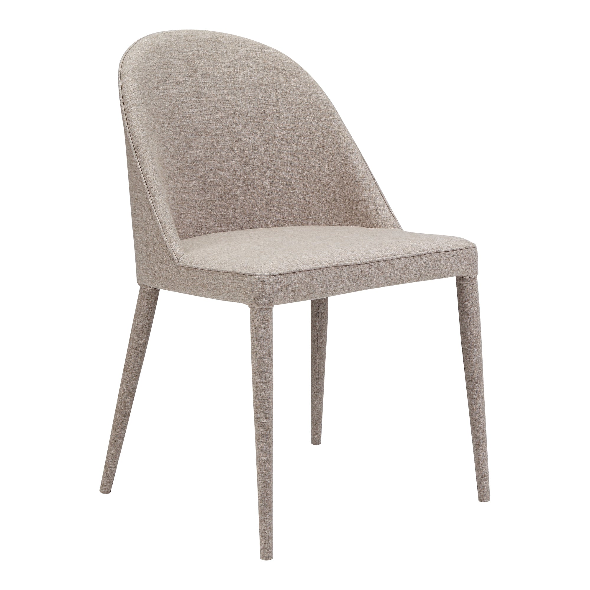 Burton Fabric Dining Chair Light Grey - Set of Two Dining Chair Moe's    Four Hands, Mid Century Modern Furniture, Old Bones Furniture Company, Old Bones Co, Modern Mid Century, Designer Furniture, Furniture Sale, Warehouse Furniture Sale, Burton Fabric Dining Chair Light Grey - Set of Two Sale, https://www.oldbonesco.com/