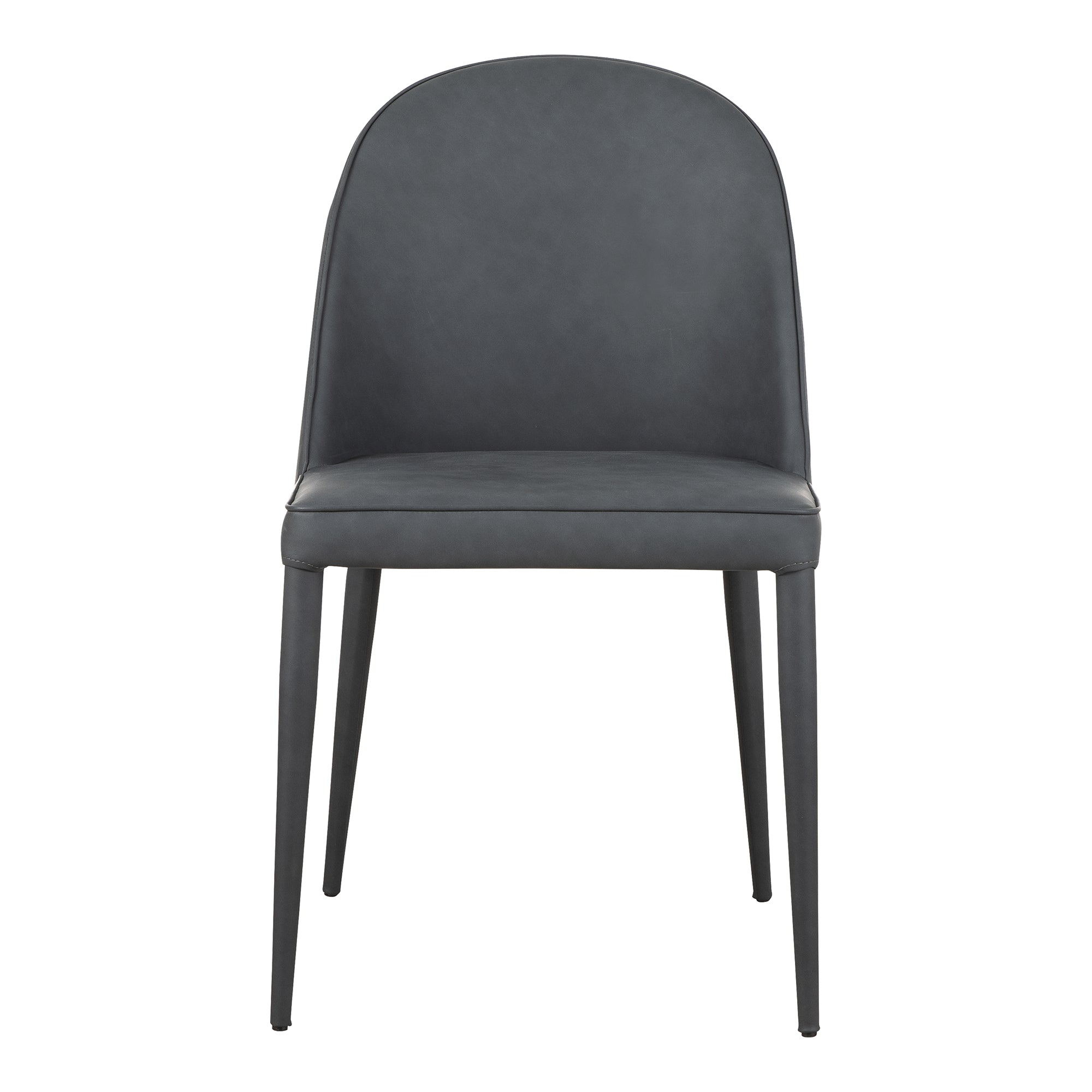 Burton Pu Dining Chair Grey-Set of 2 Black FadeDining Chair Moe's Black Fade   Four Hands, Mid Century Modern Furniture, Old Bones Furniture Company, Old Bones Co, Modern Mid Century, Designer Furniture, Furniture Sale, Warehouse Furniture Sale, Burton Pu Dining Chair Grey-Set of 2 Sale, https://www.oldbonesco.com/