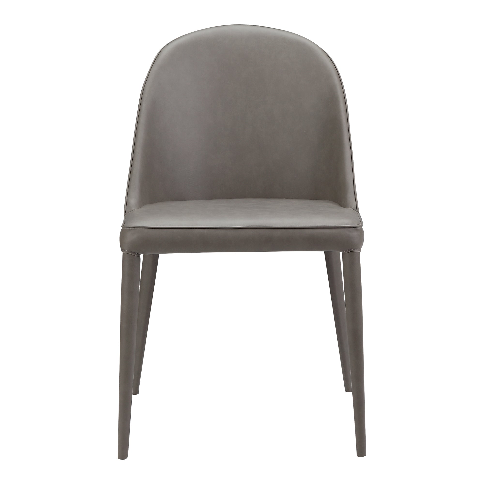 Burton Pu Dining Chair Grey-Set of 2 Dark GreyDining Chair Moe's Dark Grey   Four Hands, Mid Century Modern Furniture, Old Bones Furniture Company, Old Bones Co, Modern Mid Century, Designer Furniture, Furniture Sale, Warehouse Furniture Sale, Burton Pu Dining Chair Grey-Set of 2 Sale, https://www.oldbonesco.com/