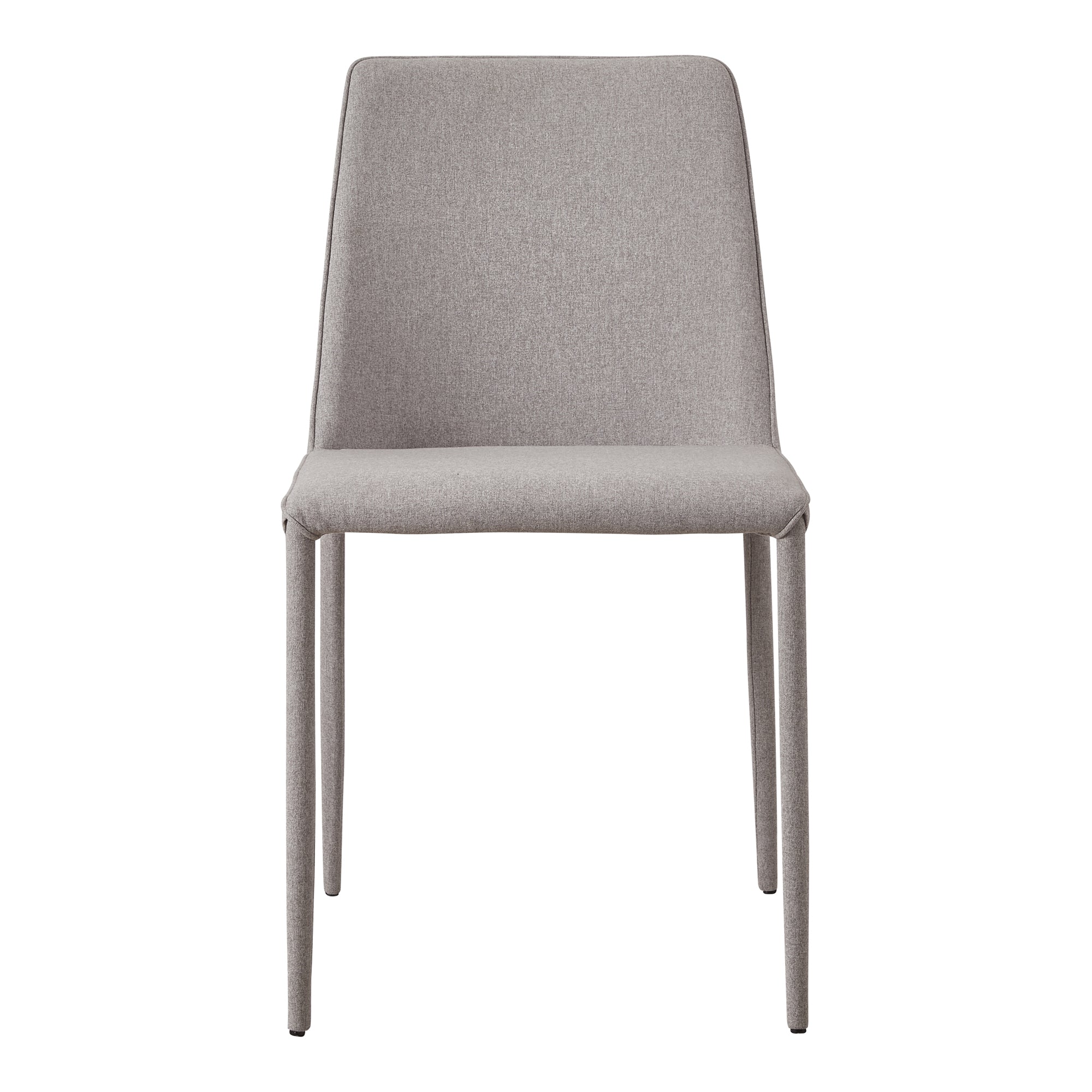 Nora Fabric Dining Chair Light Grey - Set of Two Dining Chair Moe's    Four Hands, Mid Century Modern Furniture, Old Bones Furniture Company, Old Bones Co, Modern Mid Century, Designer Furniture, Furniture Sale, Warehouse Furniture Sale, Nora Fabric Dining Chair Light Grey - Set of Two Sale, https://www.oldbonesco.com/