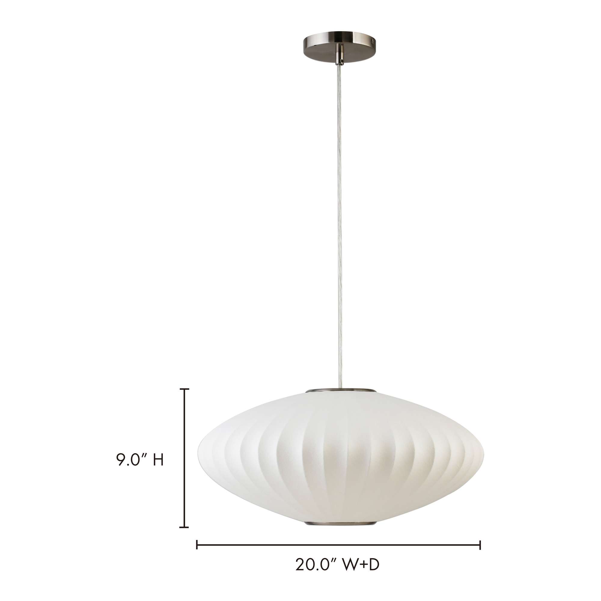 Lys Pendant White Light Pendant Lamps Moe's    Four Hands, Mid Century Modern Furniture, Old Bones Furniture Company, Old Bones Co, Modern Mid Century, Designer Furniture, Furniture Sale, Warehouse Furniture Sale, Lys Pendant White Light Sale, https://www.oldbonesco.com/