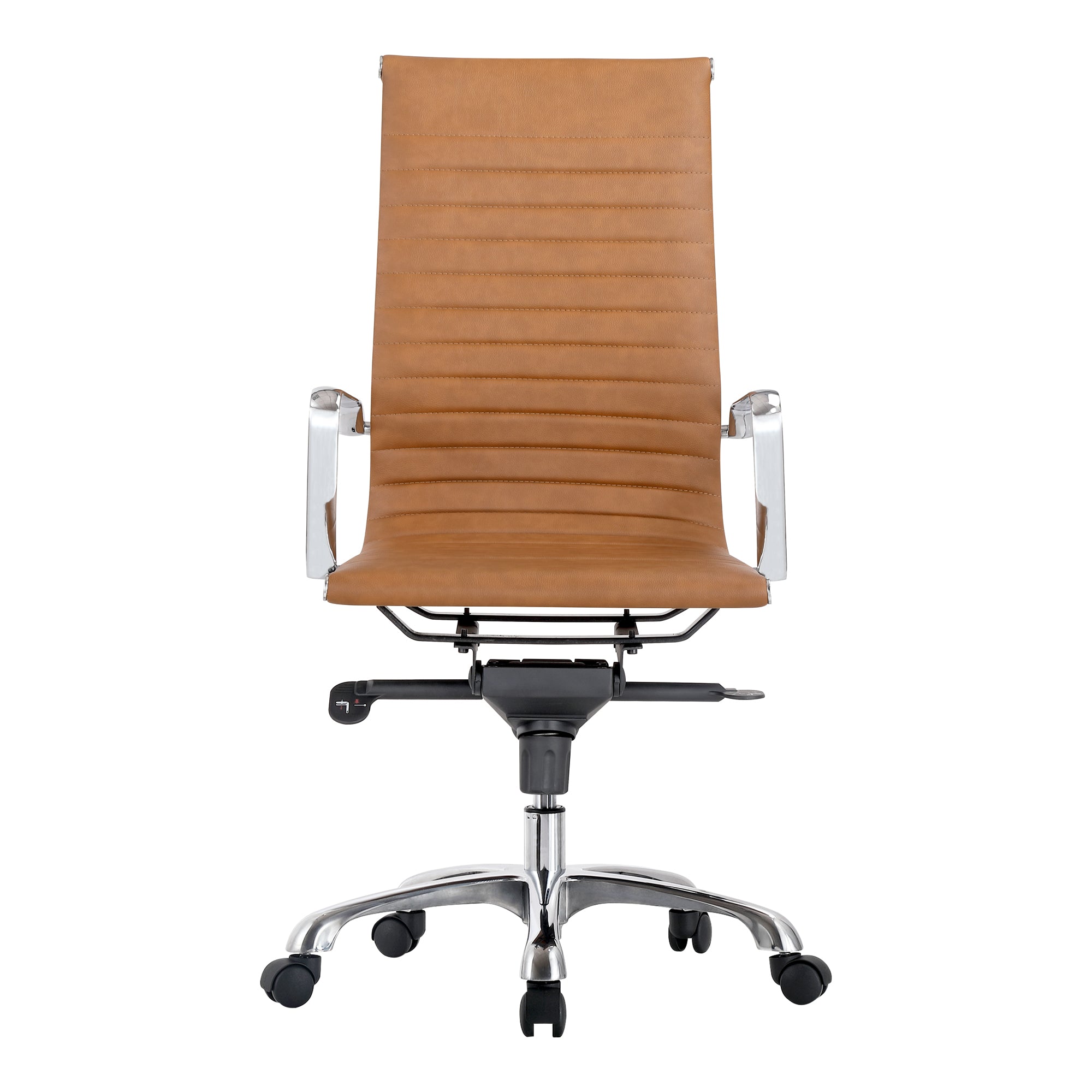 Studio Office Chair High Back Tan Vegan Leather Office Chairs Moe's    Four Hands, Mid Century Modern Furniture, Old Bones Furniture Company, Old Bones Co, Modern Mid Century, Designer Furniture, Furniture Sale, Warehouse Furniture Sale, Studio Office Chair High Back Tan Vegan Leather Sale, https://www.oldbonesco.com/