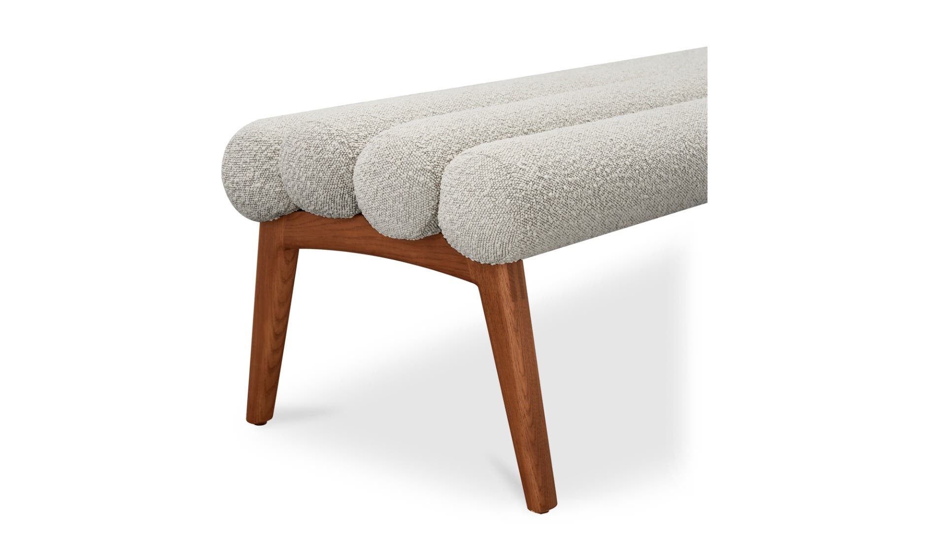 Arlo Bench Performance Fabric Bench Moe's    Four Hands, Mid Century Modern Furniture, Old Bones Furniture Company, Old Bones Co, Modern Mid Century, Designer Furniture, Furniture Sale, Warehouse Furniture Sale, Arlo Bench Performance Fabric Sale, https://www.oldbonesco.com/