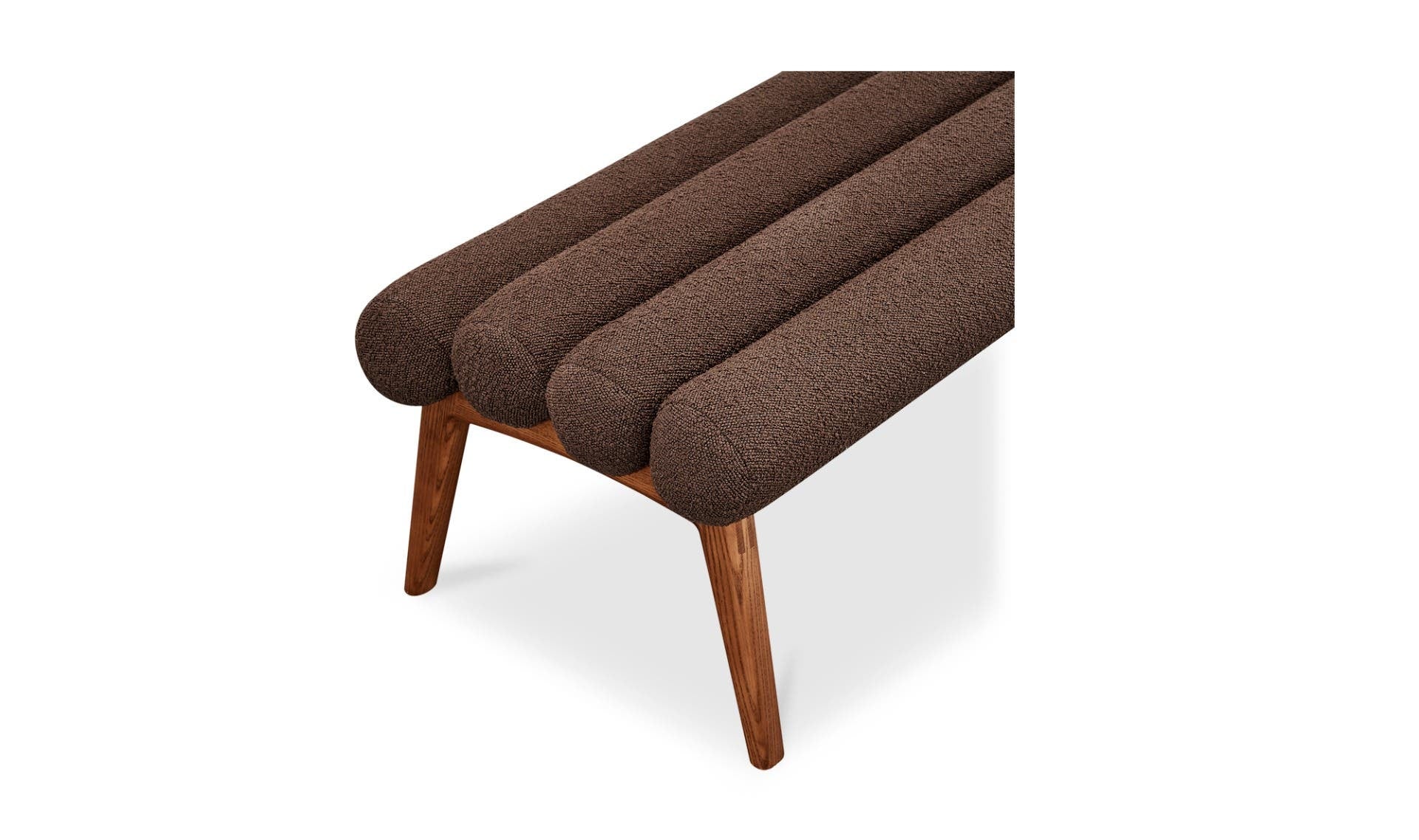 Arlo Bench Performance Fabric Bench Moe's    Four Hands, Mid Century Modern Furniture, Old Bones Furniture Company, Old Bones Co, Modern Mid Century, Designer Furniture, Furniture Sale, Warehouse Furniture Sale, Arlo Bench Performance Fabric Sale, https://www.oldbonesco.com/