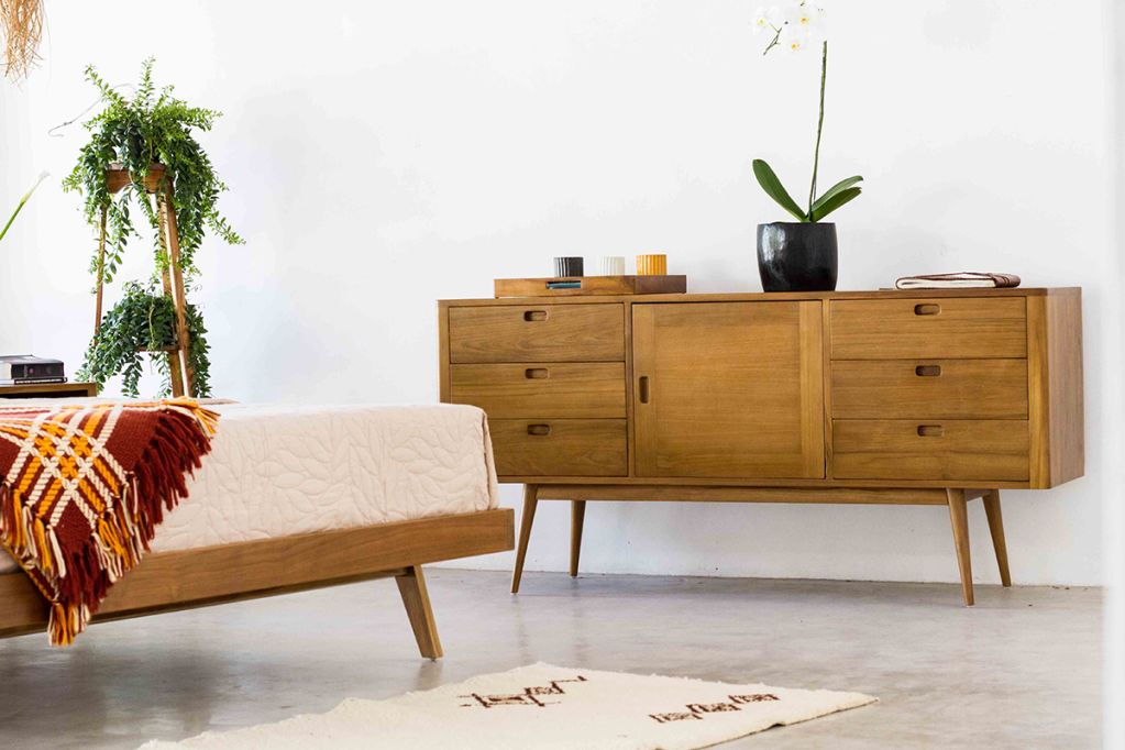 Fifties 6-Drawer Cabinet/Dresser Credenza Tansu , Harmonia     Four Hands, Mid Century Modern Furniture, Old Bones Furniture Company, Old Bones Co, Modern Mid Century, Designer Furniture, https://www.oldbonesco.com/