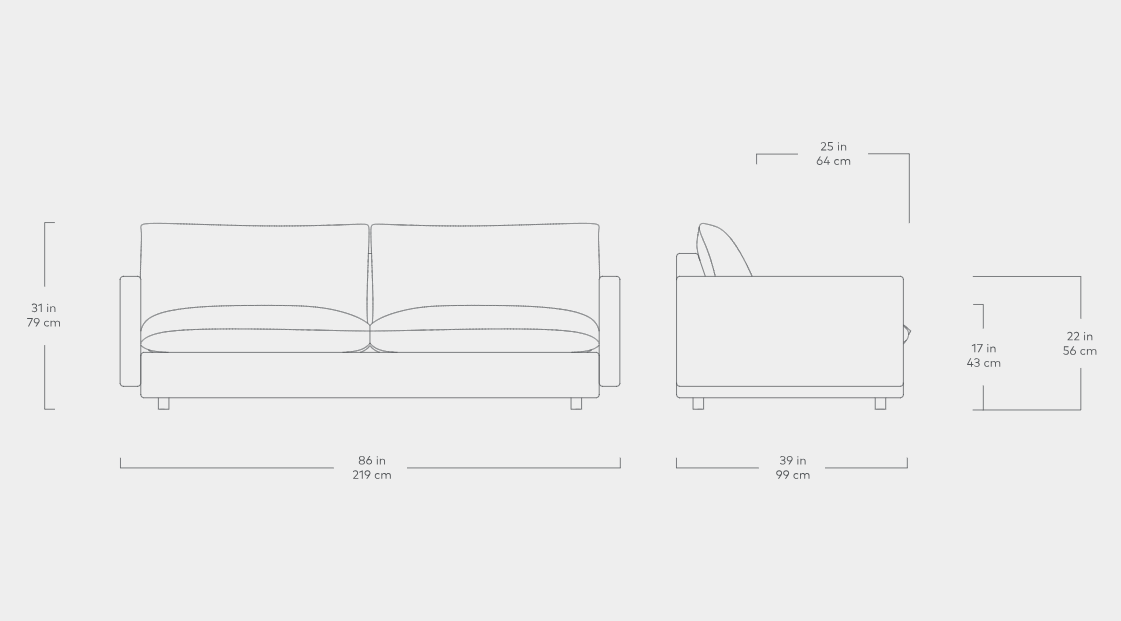 Sola Sofa Sofa Gus*     Four Hands, Mid Century Modern Furniture, Old Bones Furniture Company, Old Bones Co, Modern Mid Century, Designer Furniture, https://www.oldbonesco.com/