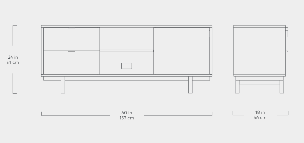 Belmont Media Stand Media Unit Gus*     Four Hands, Mid Century Modern Furniture, Old Bones Furniture Company, Old Bones Co, Modern Mid Century, Designer Furniture, https://www.oldbonesco.com/