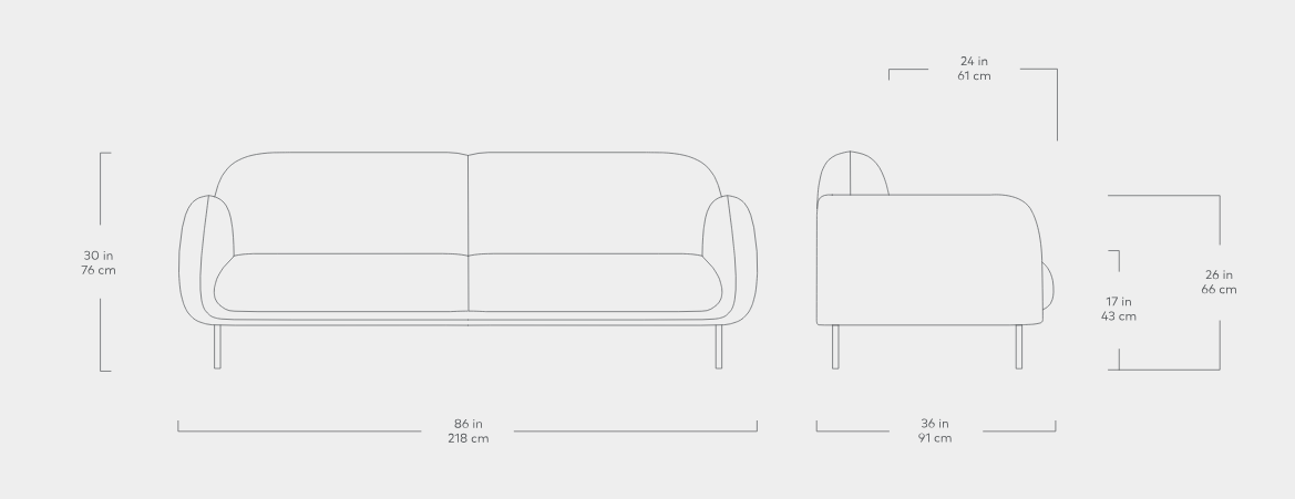 Nord Sofa Sofa Gus*     Four Hands, Mid Century Modern Furniture, Old Bones Furniture Company, Old Bones Co, Modern Mid Century, Designer Furniture, https://www.oldbonesco.com/