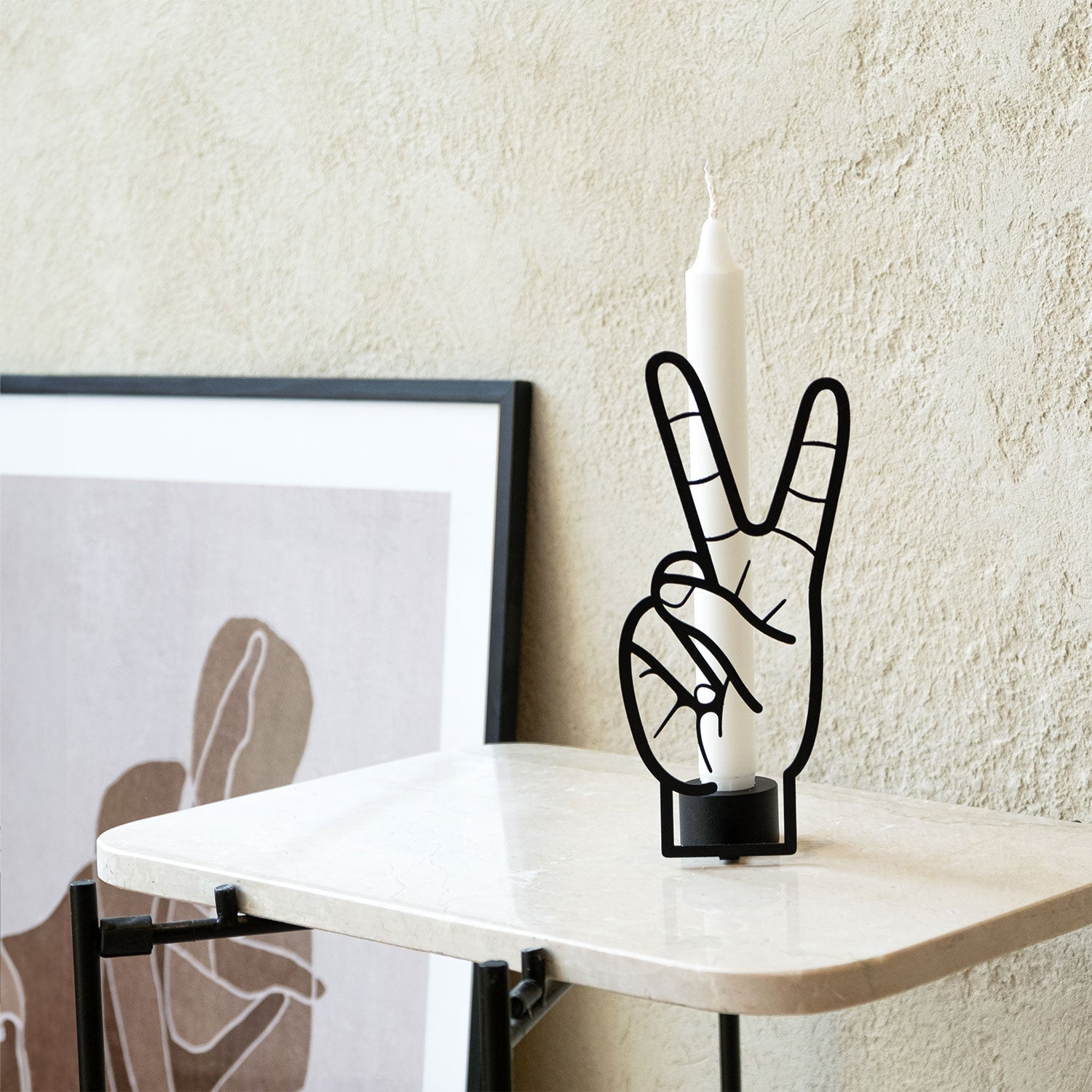 CandleHand Taper Candle Holder - Peace Candle Holders 54Celsius , Black Friday Sale 54Celsius Furniture Sale, Old Bones Co, Mid Century Furniture Sale, Four Hands Furniture, Black Friday Sale CandleHand Taper Candle Holder - Peace,Gus Sale, Perigold CandleHand Taper Candle Holder - Peace Candle Holders Black Friday Sale , Perigold Sale CandleHand Taper Candle Holder - Peace,CandleHand Taper Candle Holder - Peace Lulu and Georgia, Burke Decor Sale CandleHand Taper Candle Holder - Peace, www.oldbonesco.com