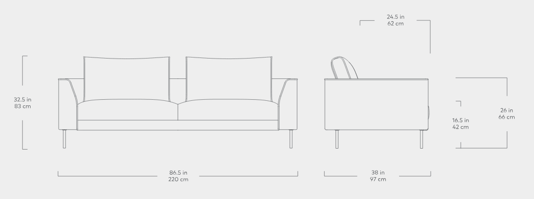 Renfrew Sofa Sofa Gus*     Four Hands, Mid Century Modern Furniture, Old Bones Furniture Company, Old Bones Co, Modern Mid Century, Designer Furniture, https://www.oldbonesco.com/