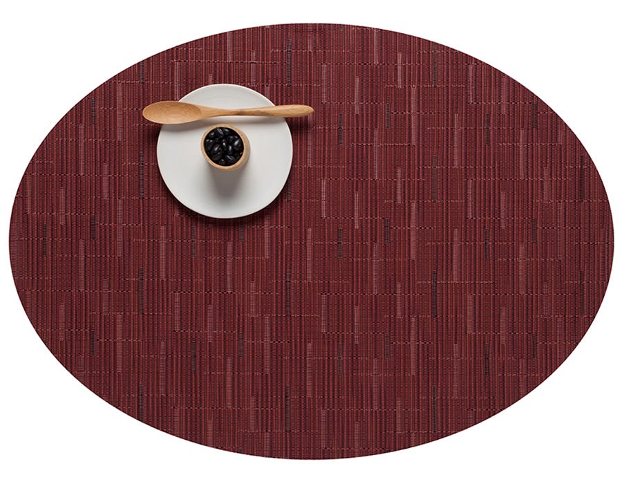 Bamboo Oval Placemat Placemats Chilewich Cranberry , Black Friday Sale Chilewich Furniture Sale, Old Bones Co, Mid Century Furniture Sale, Four Hands Furniture, Black Friday Sale Bamboo Oval Placemat,Gus Sale, Perigold Bamboo Oval Placemat Placemats Black Friday Sale , Perigold Sale Bamboo Oval Placemat,Bamboo Oval Placemat Lulu and Georgia, Burke Decor Sale Bamboo Oval Placemat, www.oldbonesco.com