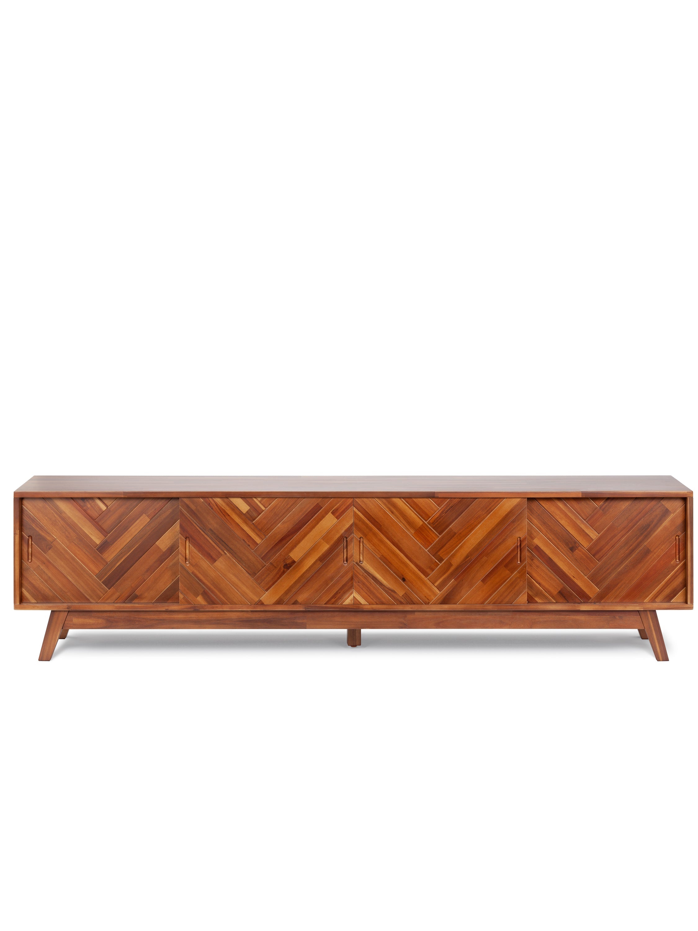 Herringbone TV Stand Low Media Consoles Lievo Brown    Media Consoles,www.oldbonesco.com,Mid Century Furniture, Furniture Sale, Old Bones Co, Mid Century Sale, Four Hands Furniture, Sale,Gus, Sale,Perigold Herringbone TV Stand Low Media Consoles Sale, Perigold Sale Herringbone TV Stand Low,Herringbone TV Stand Low Lulu and Georgia,Burke Decor Sale Herringbone TV Stand Low, open box furniture,Open Box Herringbone TV Stand Low