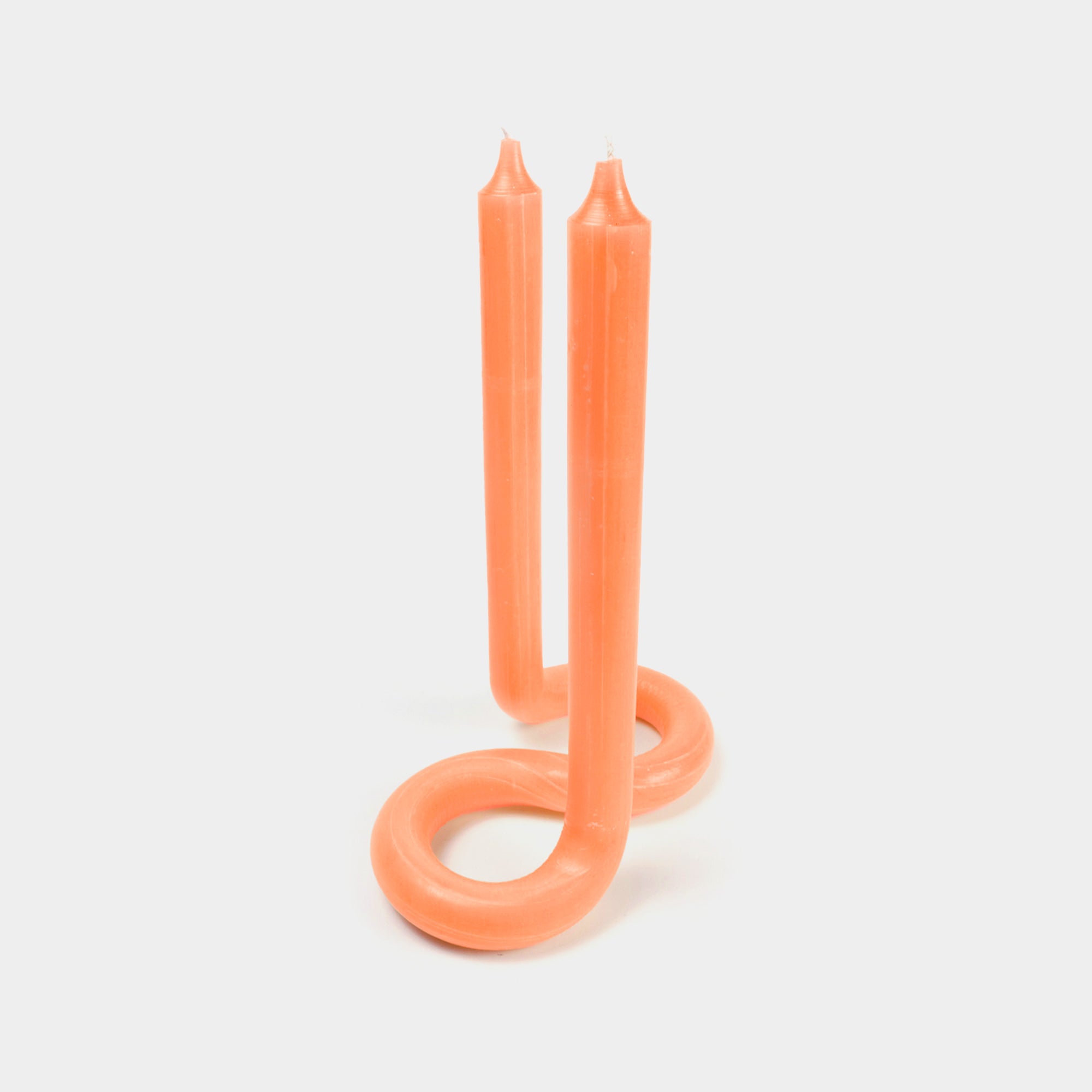 Twist Candle Candles 54Celsius Orange    Candles,www.oldbonesco.com,Mid Century Furniture, Furniture Sale, Old Bones Co, Mid Century Sale, Four Hands Furniture, Sale,Gus, Sale,Perigold Twist Candle Candles Sale, Perigold Sale Twist Candle,Twist Candle Lulu and Georgia,Burke Decor Sale Twist Candle, open box furniture,Open Box Twist Candle