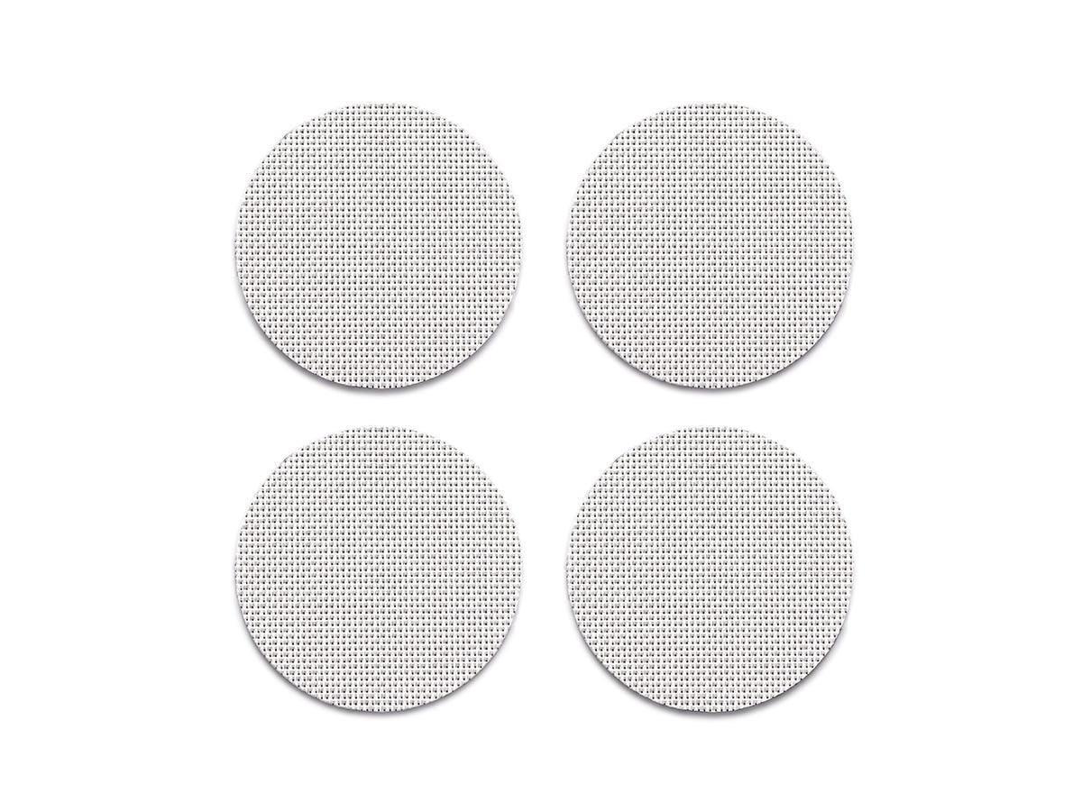 Mini Basketweave Round Coasters - Set of 4