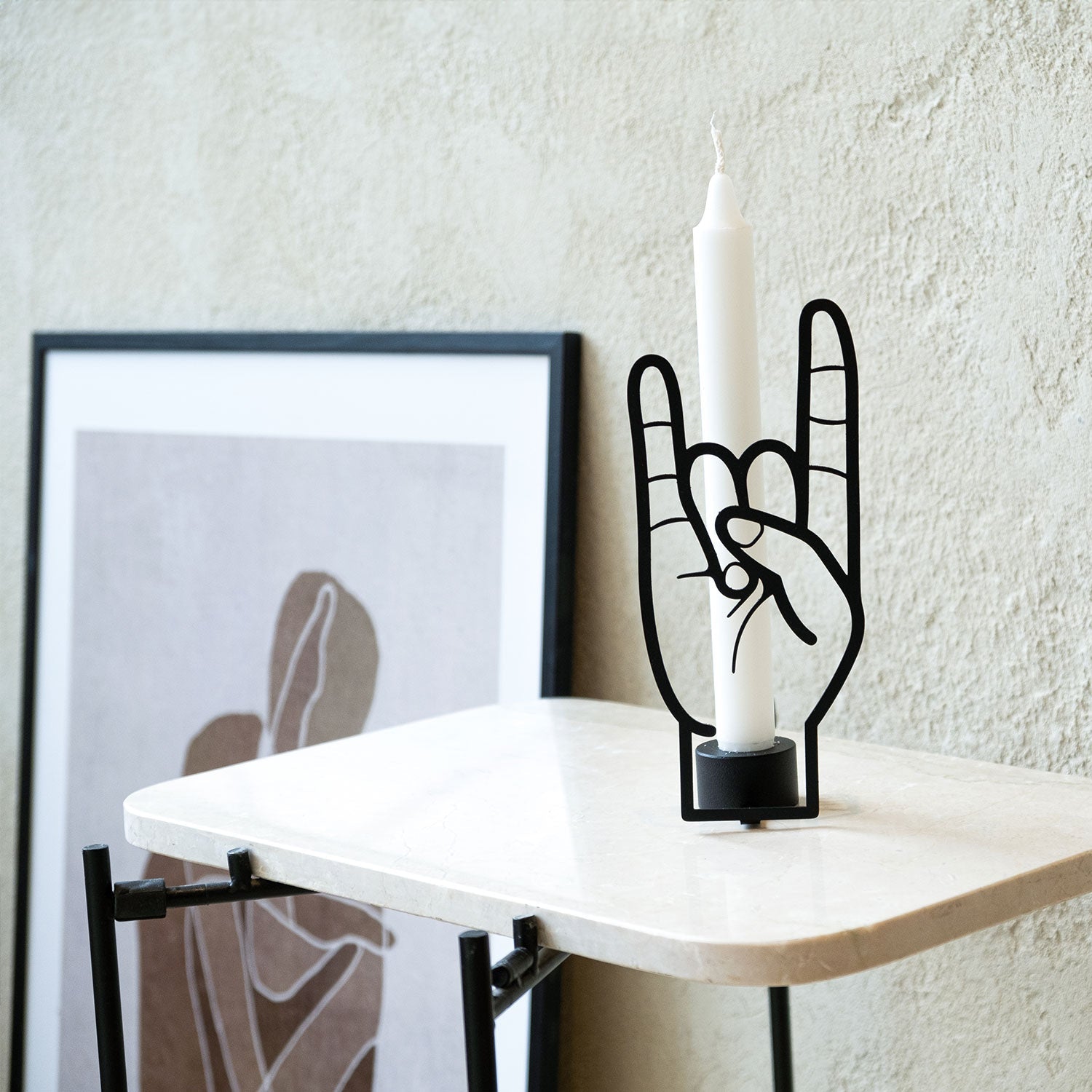 CandleHand Taper Candle Holder - You Rock Candle Holders 54Celsius , Black Friday Sale 54Celsius Furniture Sale, Old Bones Co, Mid Century Furniture Sale, Four Hands Furniture, Black Friday Sale CandleHand Taper Candle Holder - You Rock,Gus Sale, Perigold CandleHand Taper Candle Holder - You Rock Candle Holders Black Friday Sale , Perigold Sale CandleHand Taper Candle Holder - You Rock,CandleHand Taper Candle Holder - You Rock Lulu and Georgia, Burke Decor Sale CandleHand Taper Candle Holder - You Rock, www