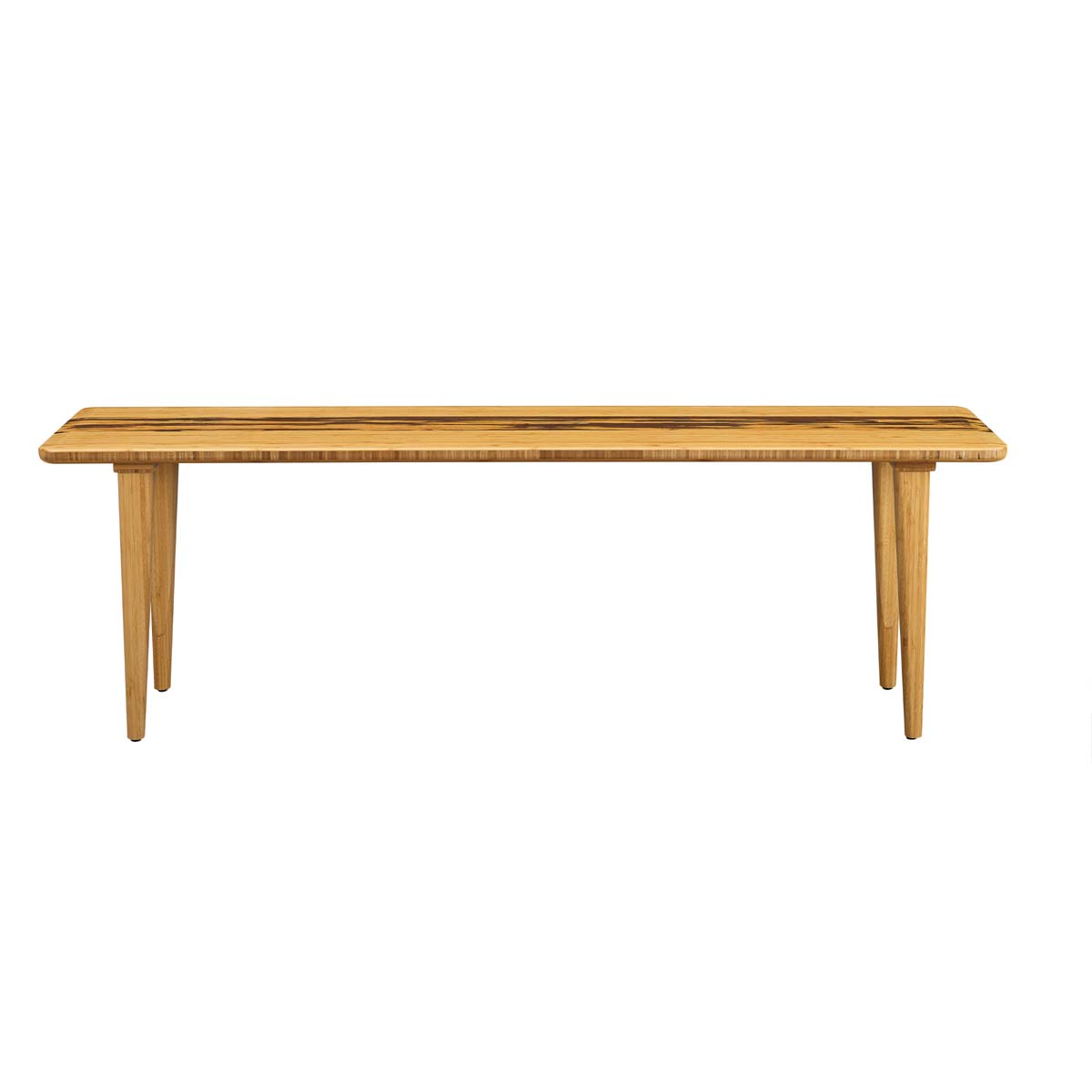 Azara Bench CaramelizedDining Chairs & Benches Greenington  Caramelized   Four Hands, Burke Decor, Mid Century Modern Furniture, Old Bones Furniture Company, Old Bones Co, Modern Mid Century, Designer Furniture, https://www.oldbonesco.com/