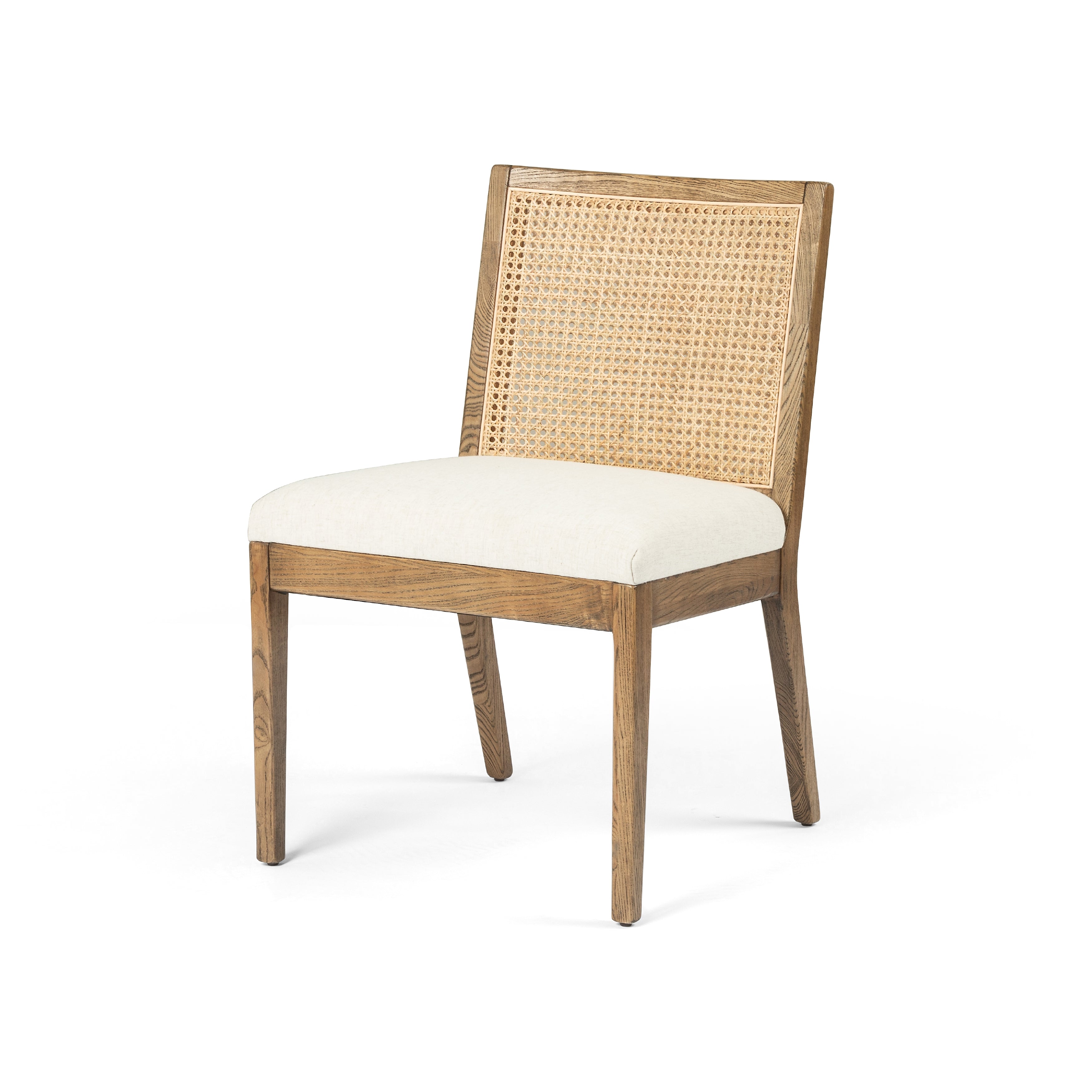 Antonia Cane Armless Dining Chair Toasted ParawoodDining Chair Four Hands  Toasted Parawood   Four Hands, Burke Decor, Mid Century Modern Furniture, Old Bones Furniture Company, Old Bones Co, Modern Mid Century, Designer Furniture, https://www.oldbonesco.com/