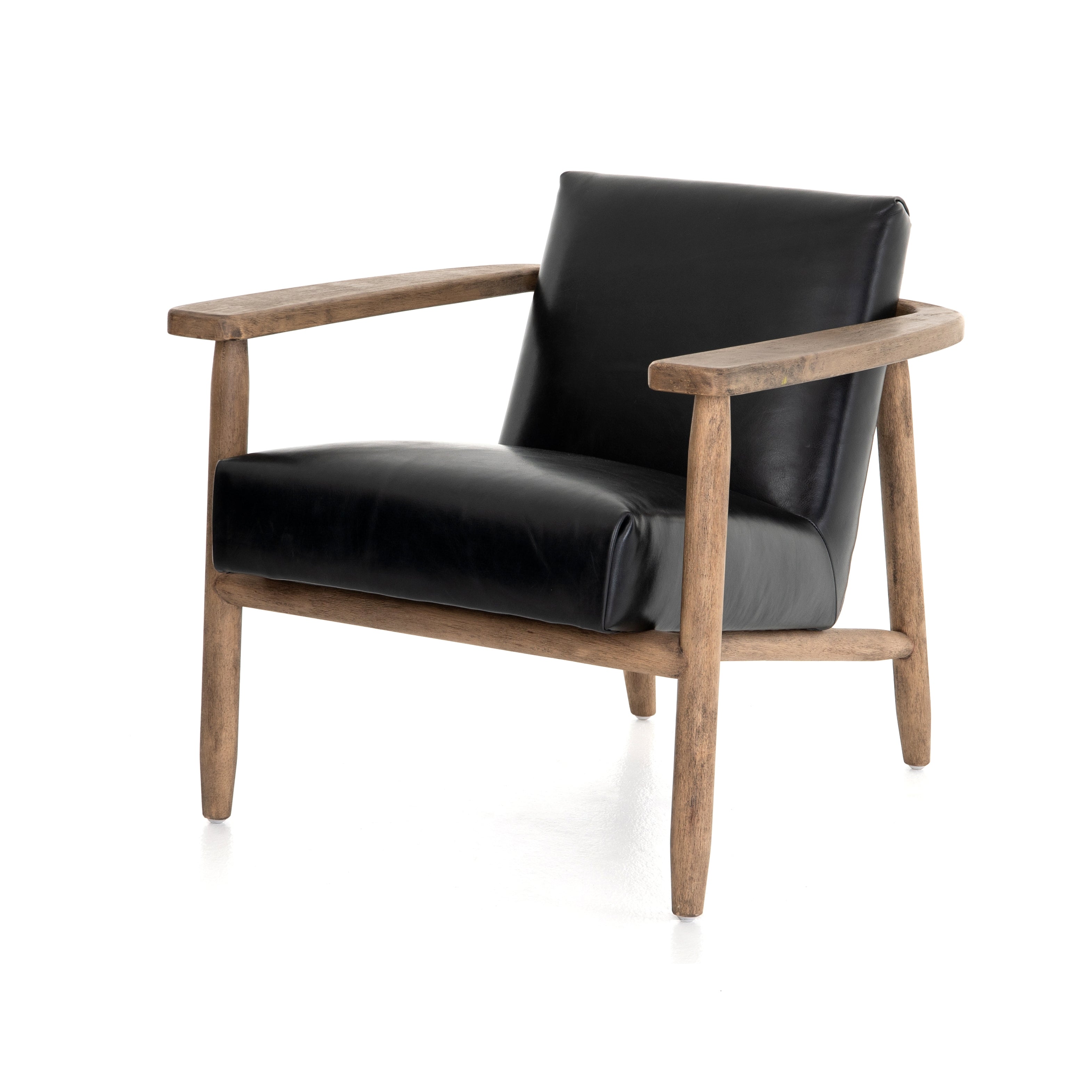 Arnett Chair Dakota BlackChair Four Hands  Dakota Black   Four Hands, Mid Century Modern Furniture, Old Bones Furniture Company, Old Bones Co, Modern Mid Century, Designer Furniture, https://www.oldbonesco.com/