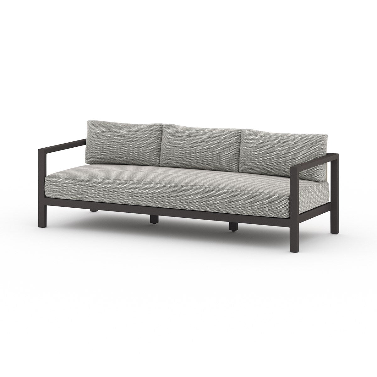 Sonoma Outdoor Sofa, Bronze Faye Ash / 88"Outdoor Sofa Four Hands  Faye Ash 88"  Four Hands, Burke Decor, Mid Century Modern Furniture, Old Bones Furniture Company, Old Bones Co, Modern Mid Century, Designer Furniture, https://www.oldbonesco.com/