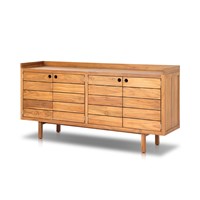 Lula Outdoor Sideboard Sideboard Four Hands     Four Hands, Mid Century Modern Furniture, Old Bones Furniture Company, Old Bones Co, Modern Mid Century, Designer Furniture, https://www.oldbonesco.com/