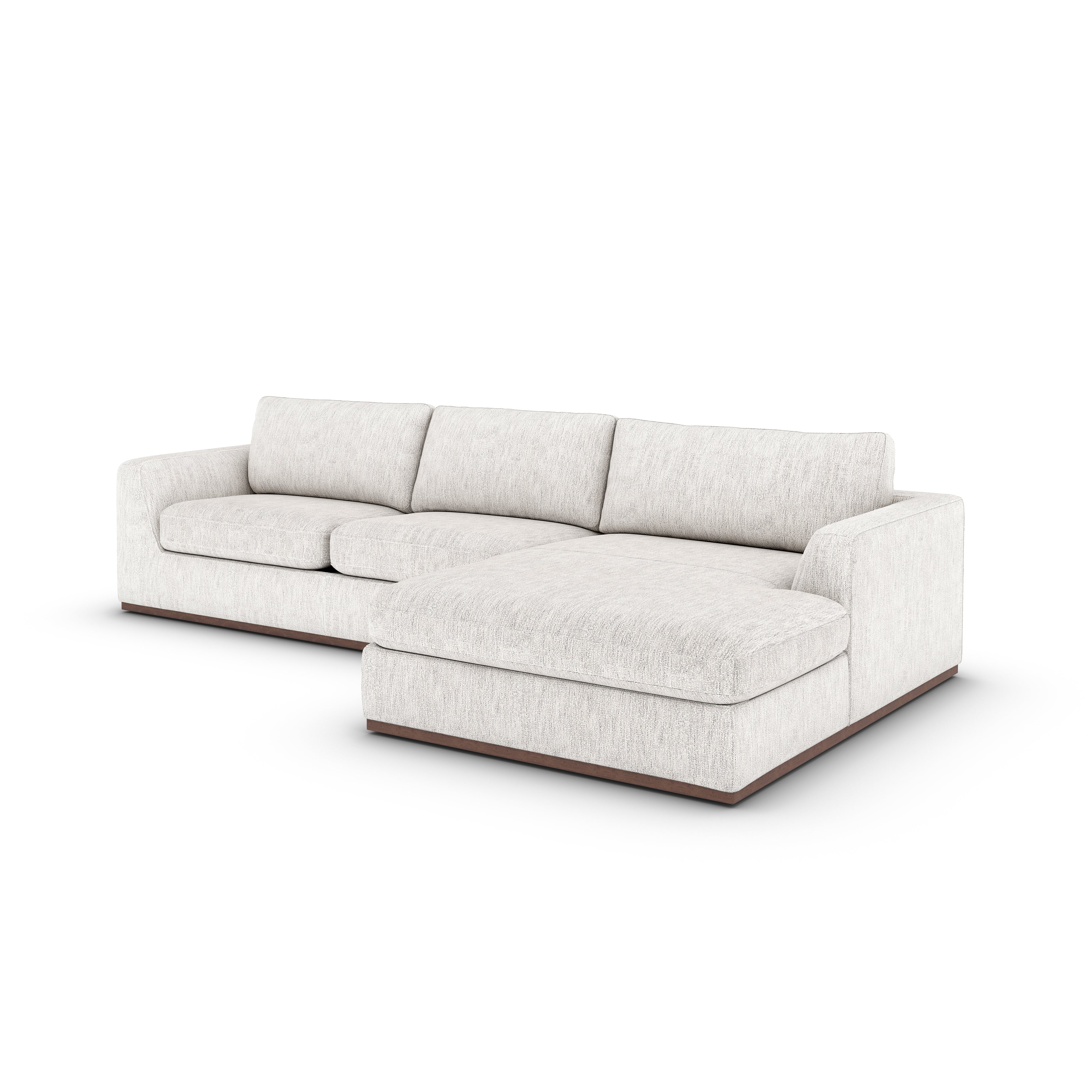 Colt 2-Piece Sectional Merino Cotton / Right Arm FacingSectional Sofa Four Hands  Merino Cotton Right Arm Facing  Four Hands, Burke Decor, Mid Century Modern Furniture, Old Bones Furniture Company, Old Bones Co, Modern Mid Century, Designer Furniture, https://www.oldbonesco.com/