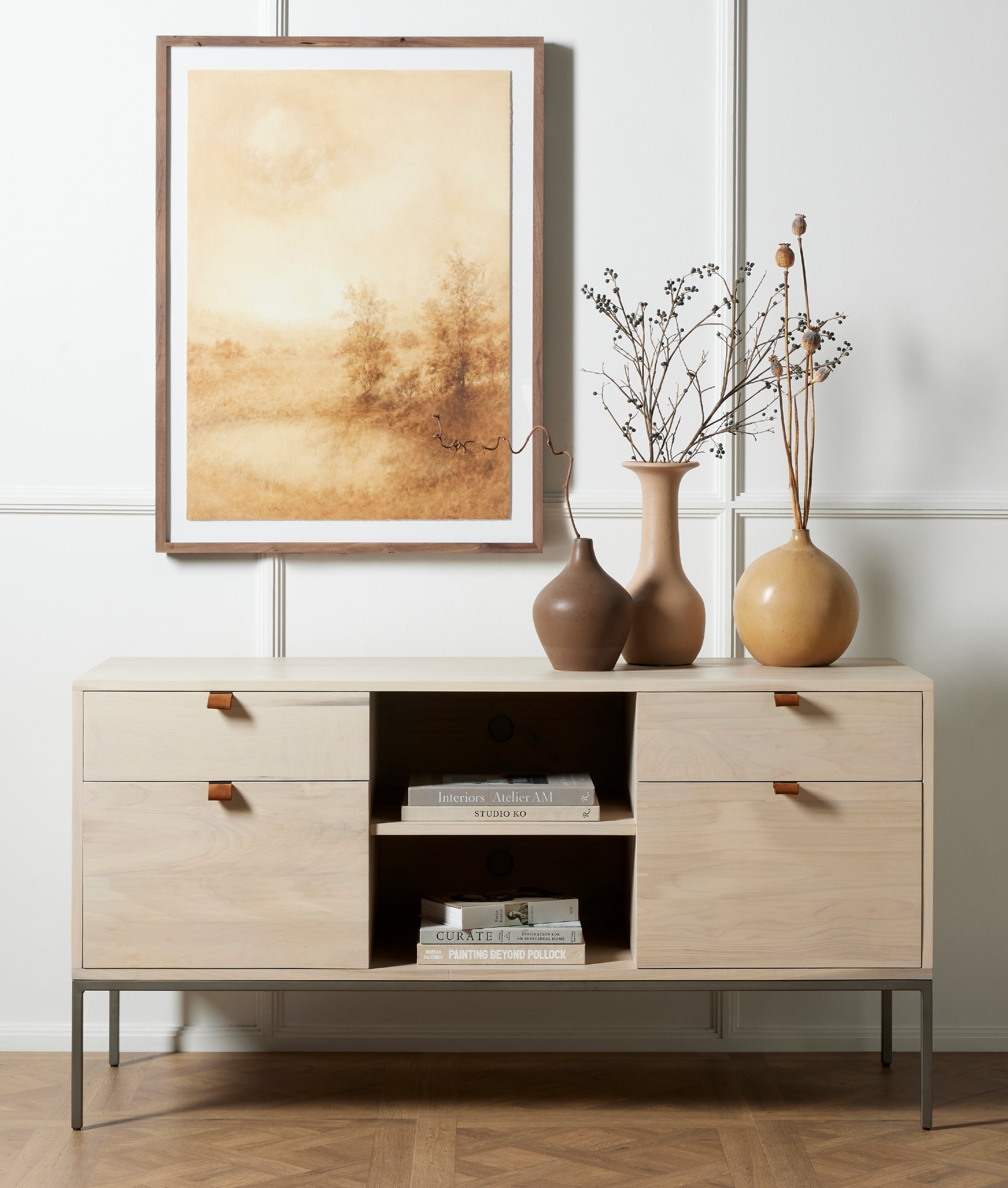 Trey Modular Filing Credenza Filing Cabinets Four Hands     Four Hands, Mid Century Modern Furniture, Old Bones Furniture Company, Old Bones Co, Modern Mid Century, Designer Furniture, https://www.oldbonesco.com/