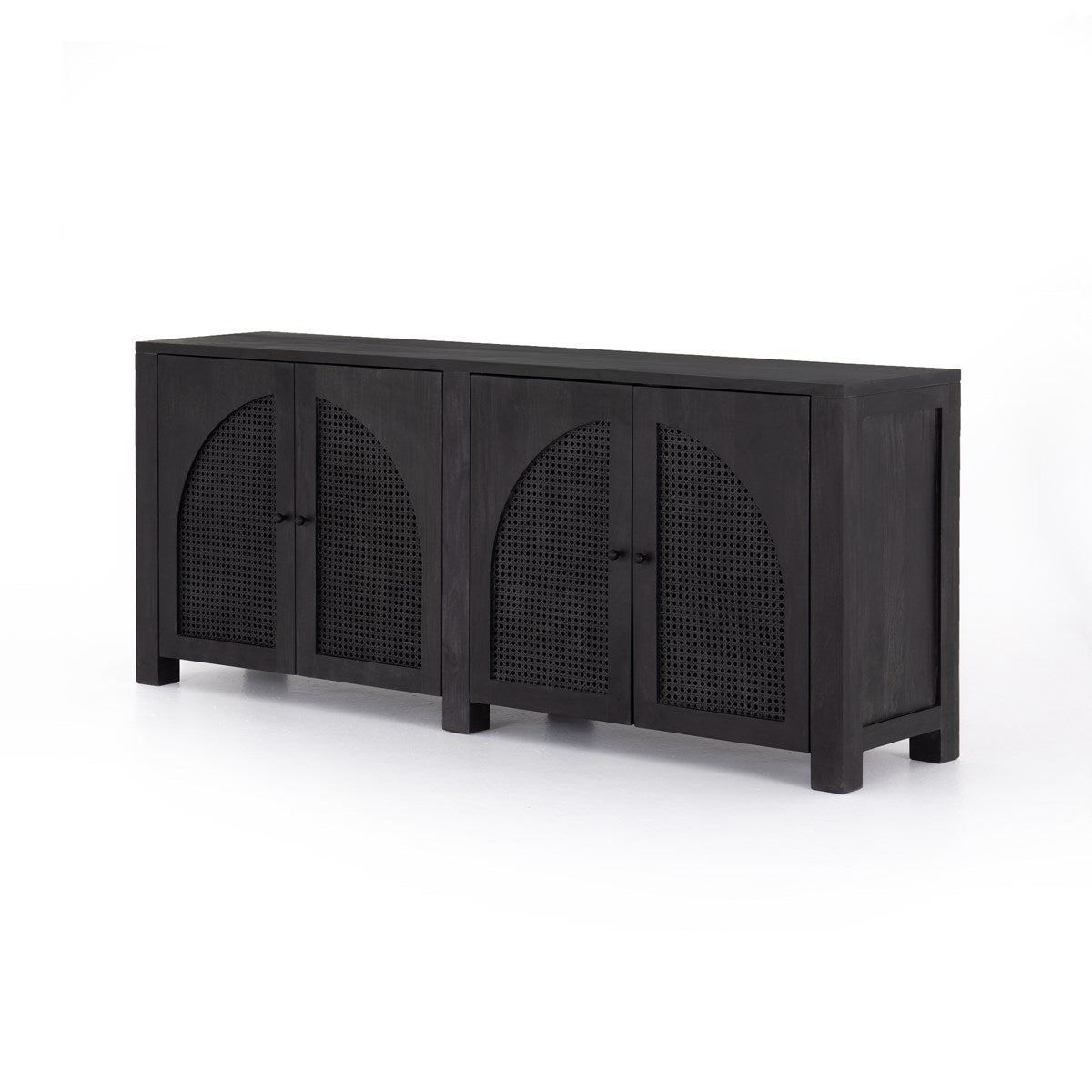 Tilda Sideboard-Black Wash Mango Sideboard Four Hands     Four Hands, Burke Decor, Mid Century Modern Furniture, Old Bones Furniture Company, Old Bones Co, Modern Mid Century, Designer Furniture, https://www.oldbonesco.com/