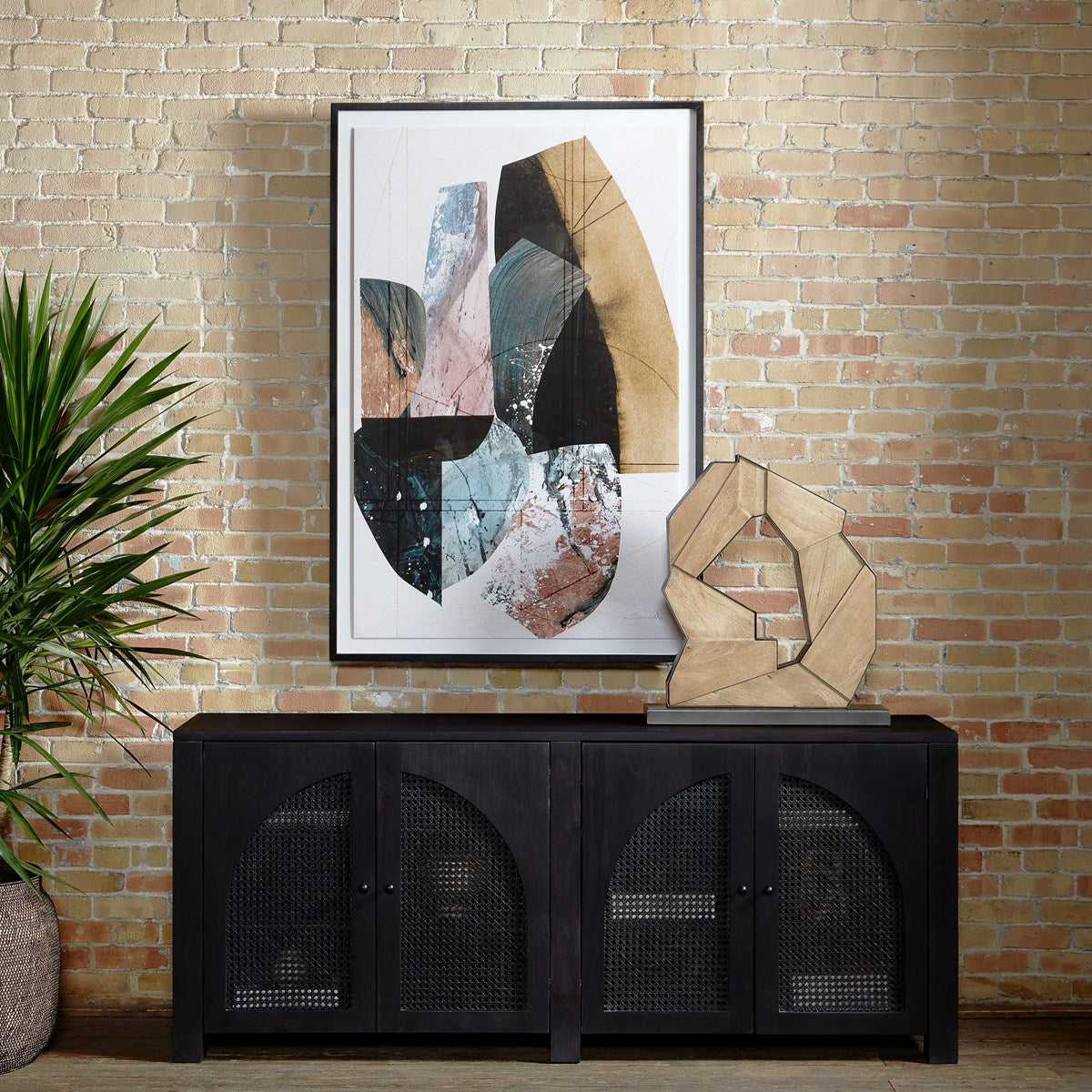 Tilda Sideboard-Black Wash Mango Sideboard Four Hands     Four Hands, Burke Decor, Mid Century Modern Furniture, Old Bones Furniture Company, Old Bones Co, Modern Mid Century, Designer Furniture, https://www.oldbonesco.com/