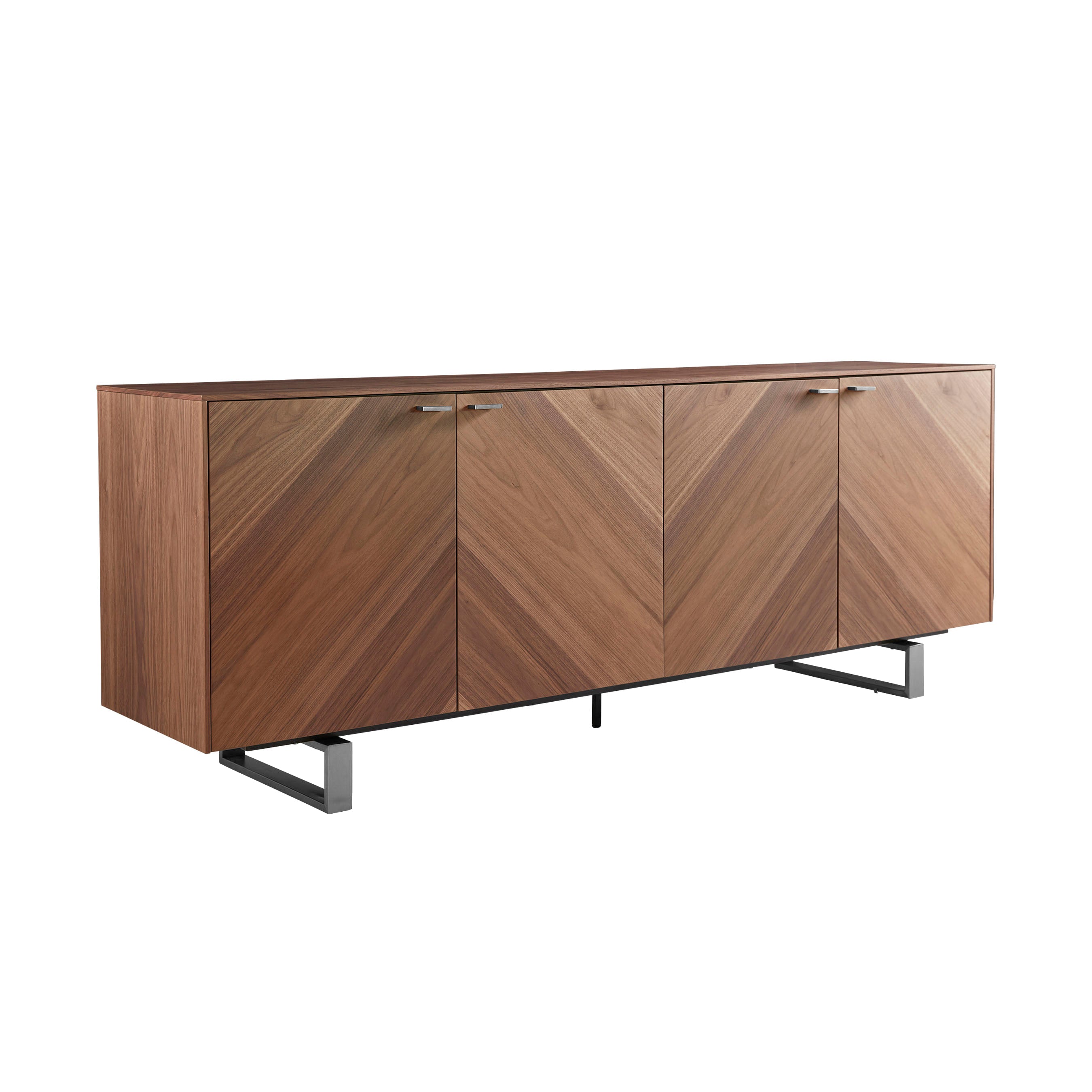 Alvarado 79" Sideboard Sideboards & Storage Eurostyle     Four Hands, Burke Decor, Mid Century Modern Furniture, Old Bones Furniture Company, Old Bones Co, Modern Mid Century, Designer Furniture, https://www.oldbonesco.com/