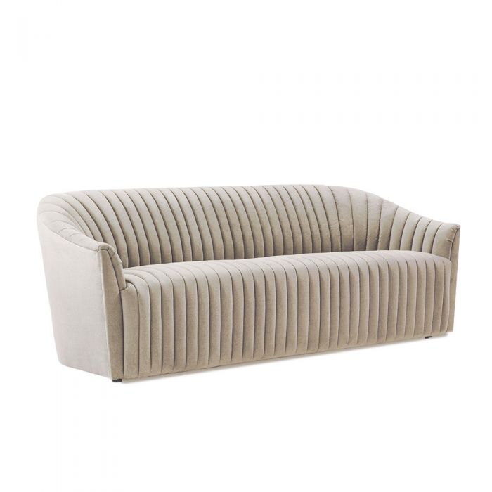 Channel Sofa EcruSofas inter  Ecru   Four Hands, Burke Decor, Mid Century Modern Furniture, Old Bones Furniture Company, Old Bones Co, Modern Mid Century, Designer Furniture, https://www.oldbonesco.com/