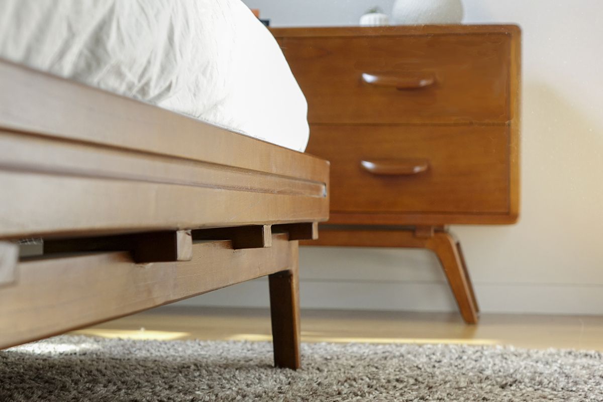 Tango Platform Bed-Cal King Bed Harmonia Living     Four Hands, Burke Decor, Mid Century Modern Furniture, Old Bones Furniture Company, Old Bones Co, Modern Mid Century, Designer Furniture, https://www.oldbonesco.com/