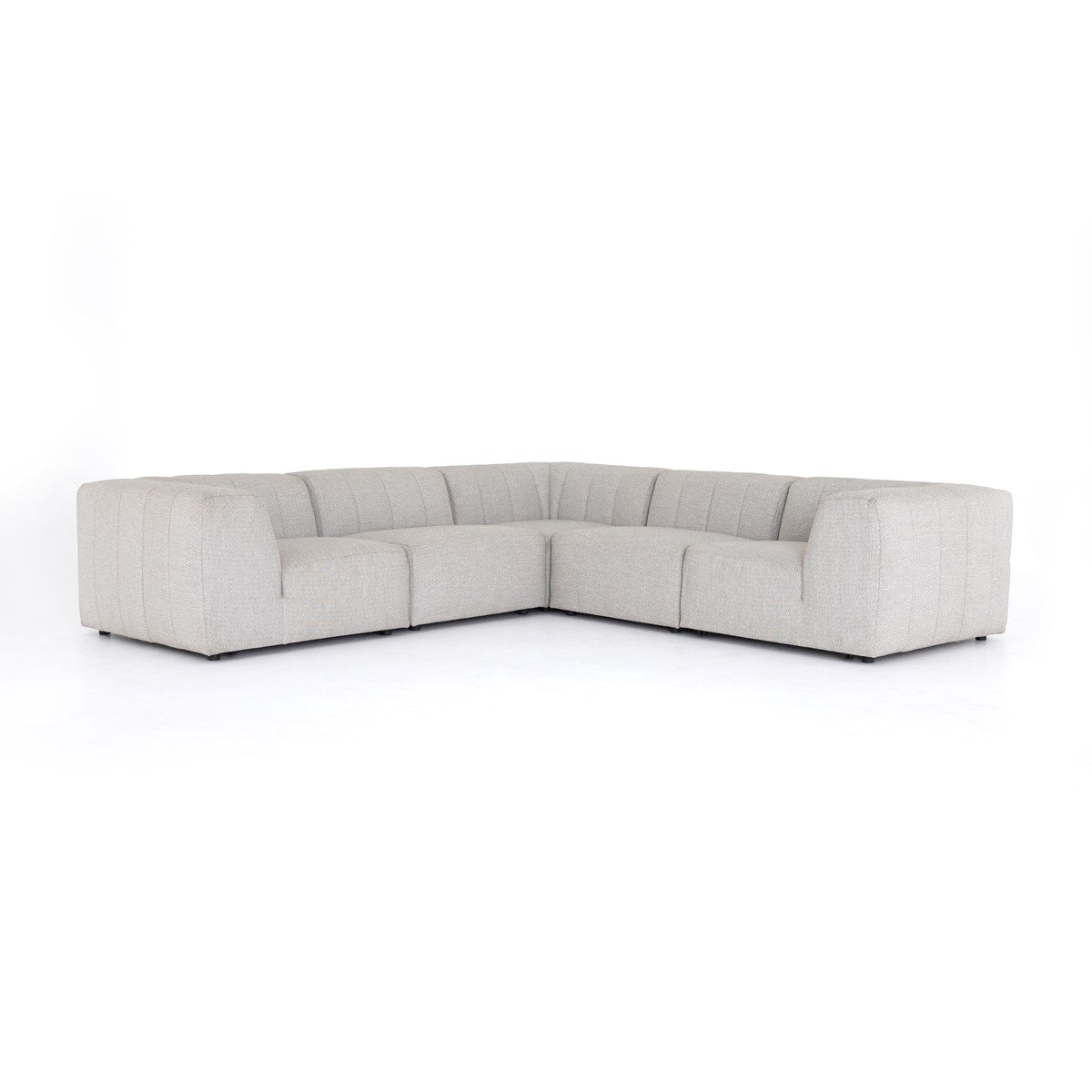 Gwen Outdoor 5 Pc Sectional Sectional Four Hands     Four Hands, Burke Decor, Mid Century Modern Furniture, Old Bones Furniture Company, Old Bones Co, Modern Mid Century, Designer Furniture, https://www.oldbonesco.com/