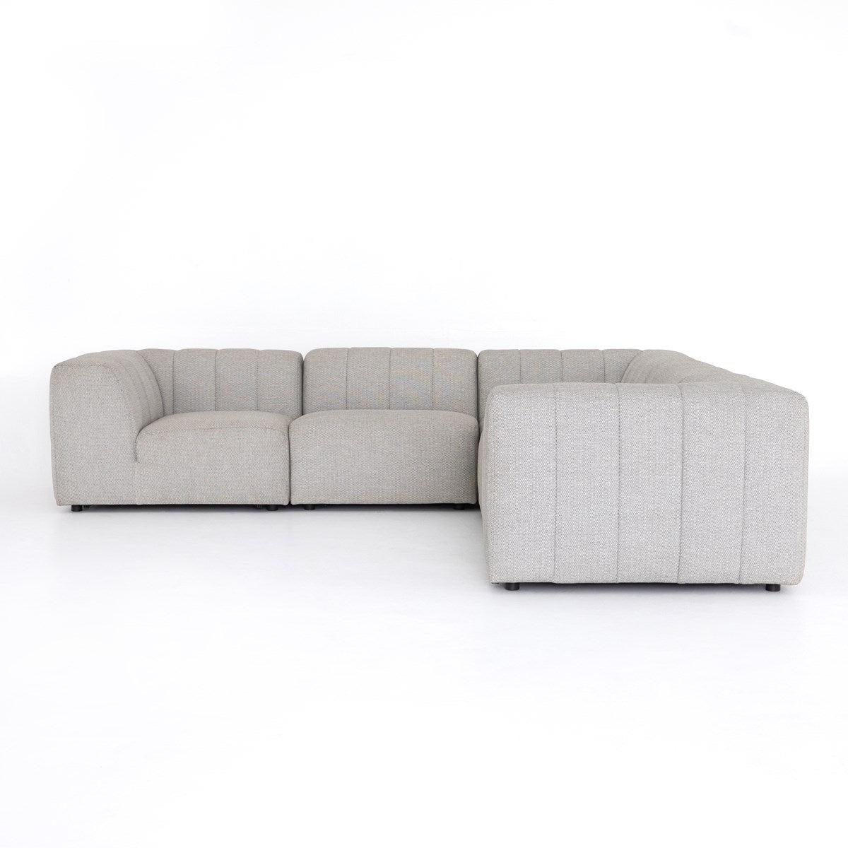 Gwen Outdoor 5 Pc Sectional Sectional Four Hands     Four Hands, Burke Decor, Mid Century Modern Furniture, Old Bones Furniture Company, Old Bones Co, Modern Mid Century, Designer Furniture, https://www.oldbonesco.com/