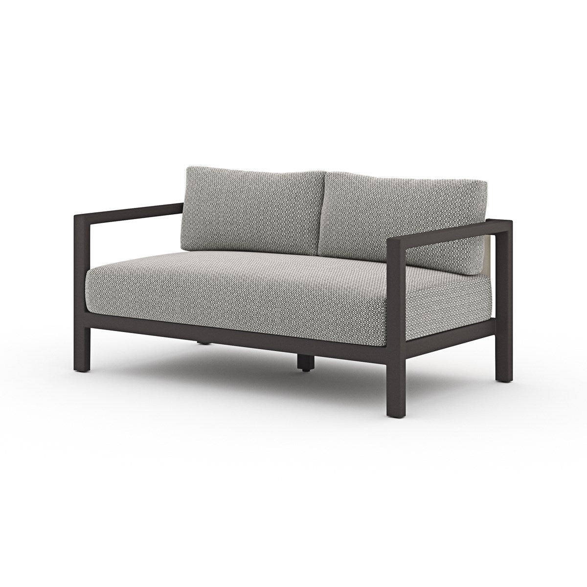 Sonoma Outdoor Sofa, Bronze Faye Ash / 60"Outdoor Sofa Four Hands  Faye Ash 60"  Four Hands, Burke Decor, Mid Century Modern Furniture, Old Bones Furniture Company, Old Bones Co, Modern Mid Century, Designer Furniture, https://www.oldbonesco.com/