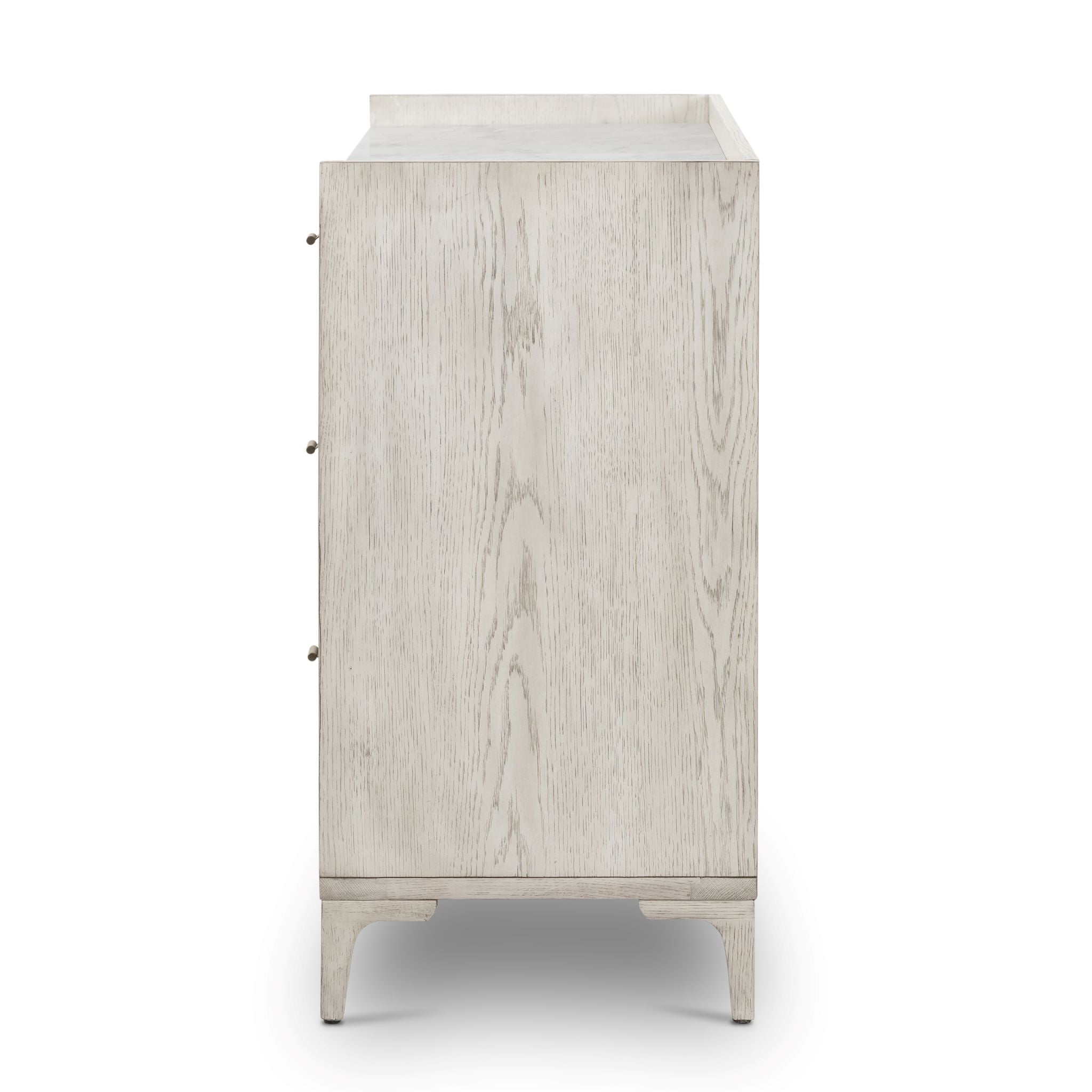 Viggo 6 Drawer Dresser-Vinatge White Wash Dressers Four Hands     Four Hands, Burke Decor, Mid Century Modern Furniture, Old Bones Furniture Company, Old Bones Co, Modern Mid Century, Designer Furniture, https://www.oldbonesco.com/