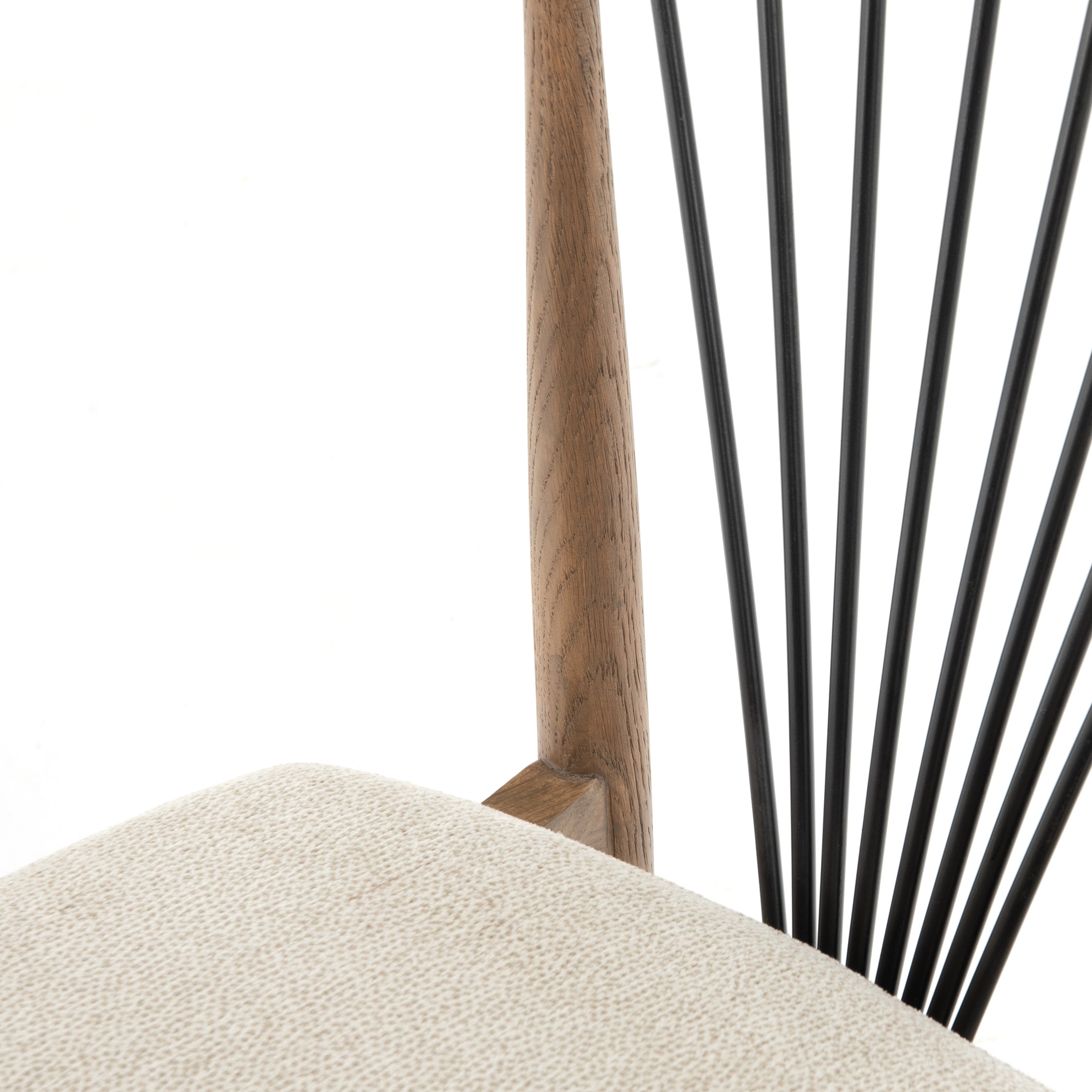 Solene Dining Chair-Darren Ecru Dining Chair Four Hands     Four Hands, Burke Decor, Mid Century Modern Furniture, Old Bones Furniture Company, Old Bones Co, Modern Mid Century, Designer Furniture, https://www.oldbonesco.com/