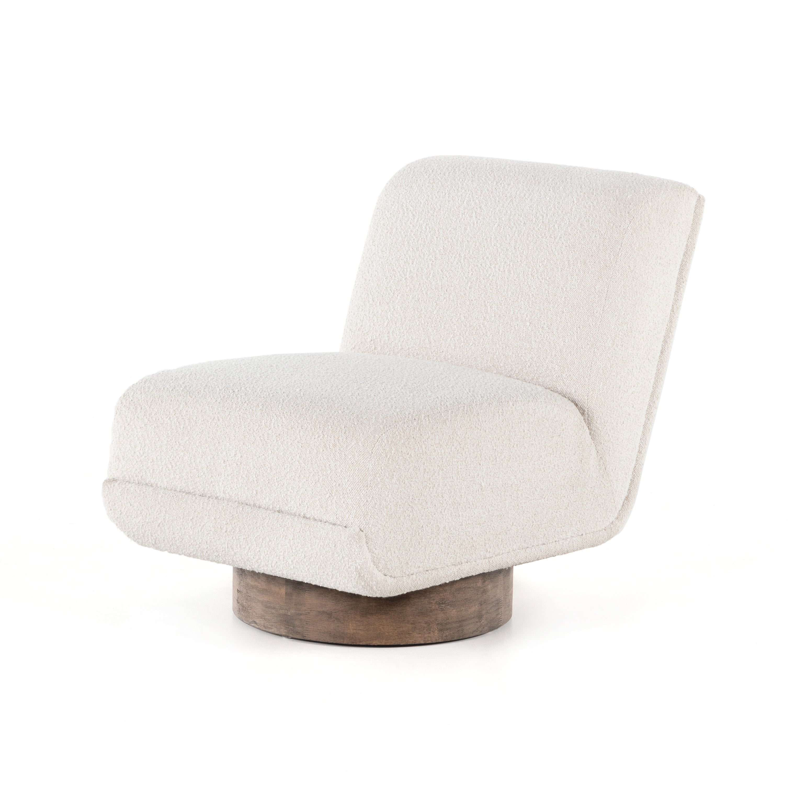 Bronwyn Swivel Chair + Table Knoll NaturalSwivel Chair Four Hands  Knoll Natural   Four Hands, Mid Century Modern Furniture, Old Bones Furniture Company, Old Bones Co, Modern Mid Century, Designer Furniture, https://www.oldbonesco.com/