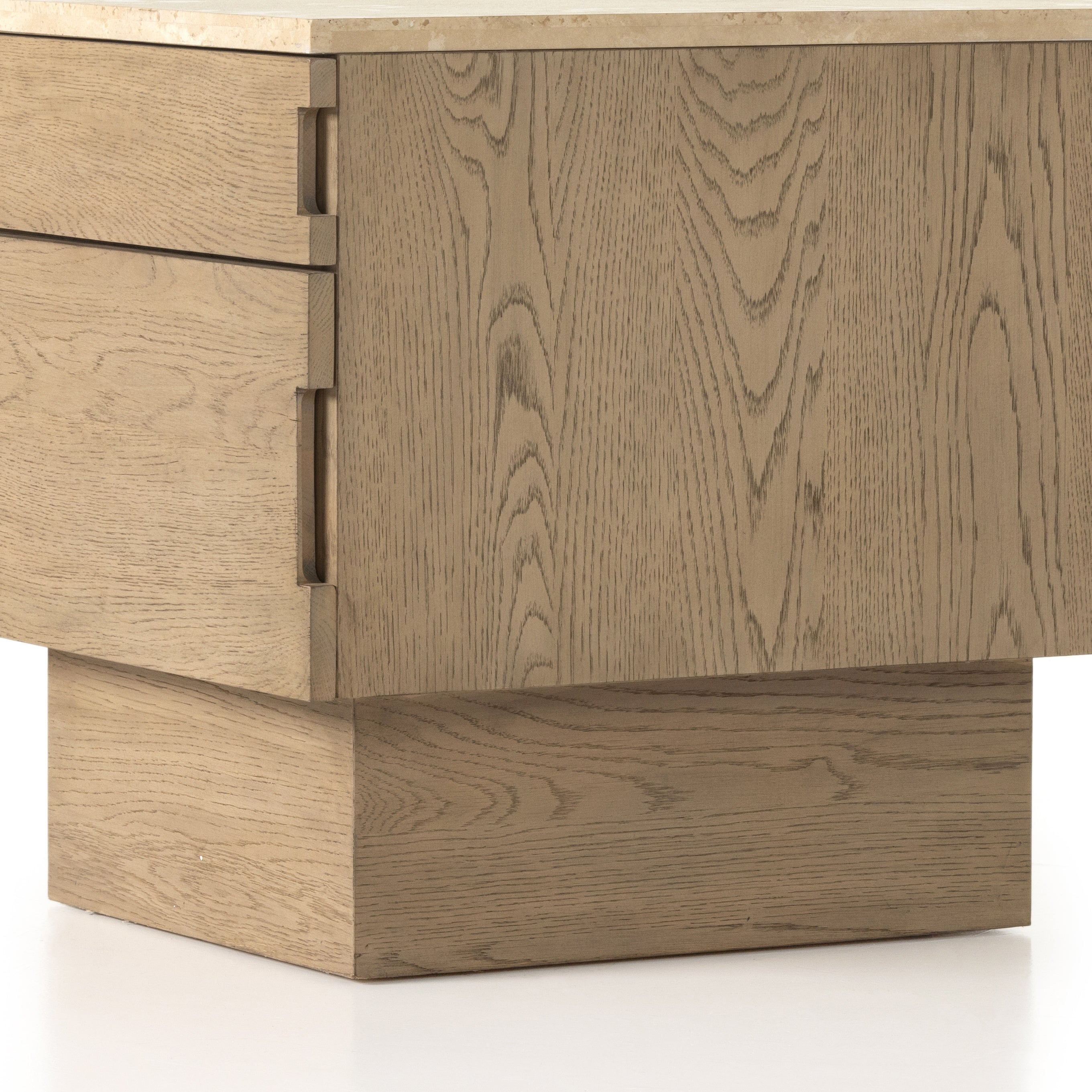 Jaylen Nightstand-Yucca Oak Nightstand Four Hands     Four Hands, Mid Century Modern Furniture, Old Bones Furniture Company, Old Bones Co, Modern Mid Century, Designer Furniture, https://www.oldbonesco.com/